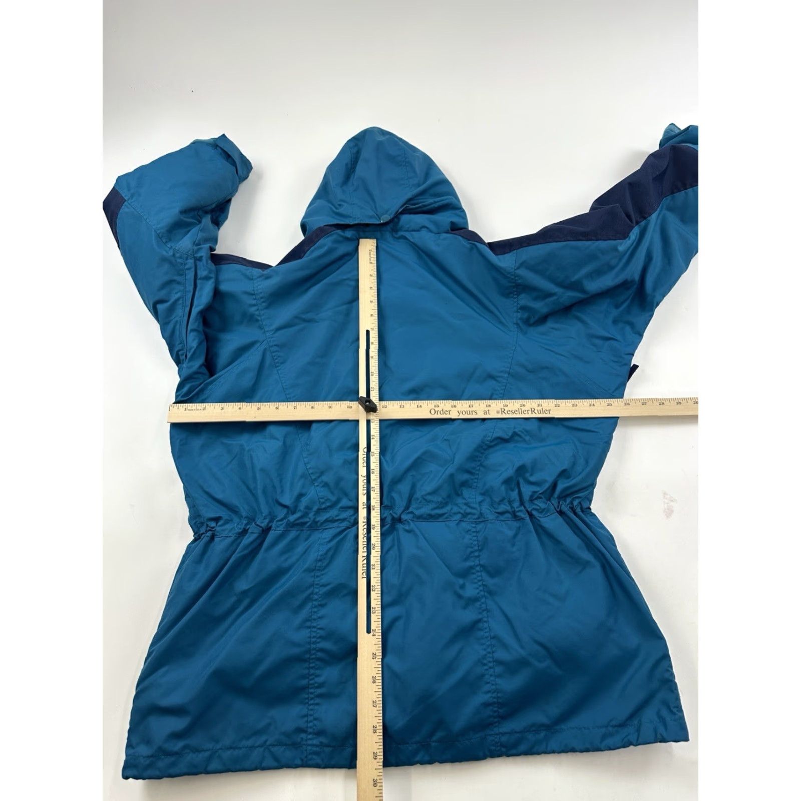 Vintage Columbia Jacket Womens Large Blue 3-in-1 Winter Rain Coat Double Whammy Hooded Size L / US 10 / IT 46 - 6 Thumbnail