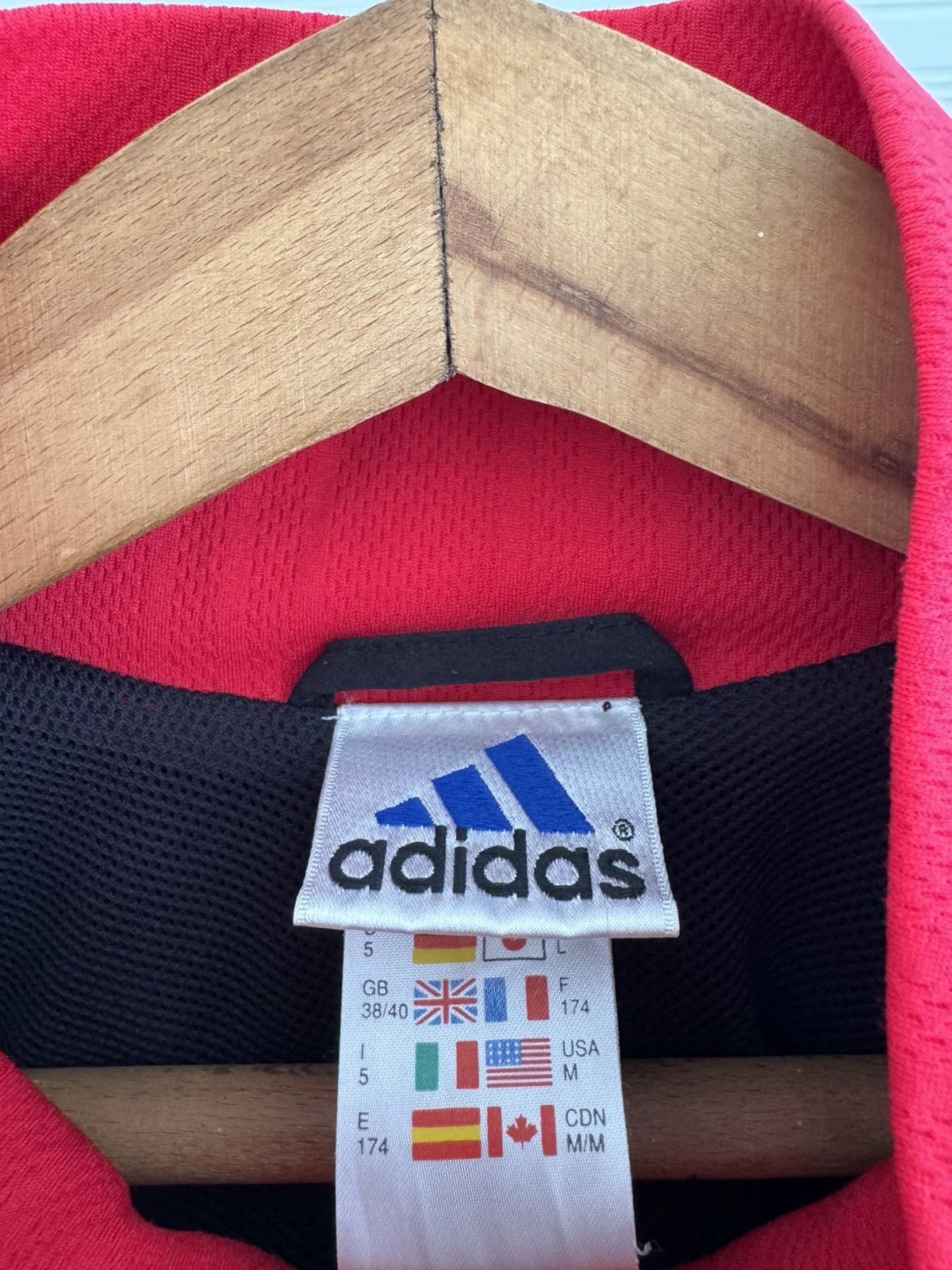 Adidas Vintage Adidas Busingen 2000-2001 Soccer Track Jacket Jersey Size US M / EU 48-50 / 2 - 13 Thumbnail