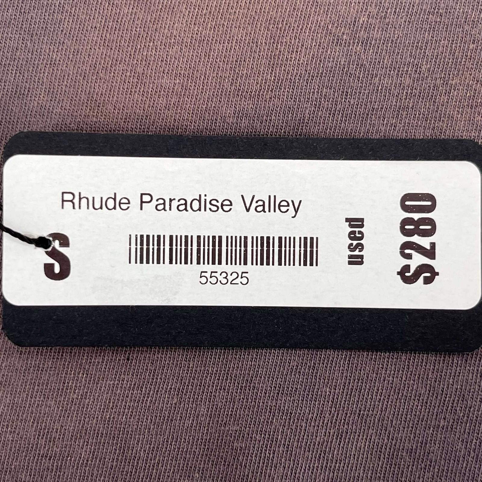 Rhude Rhude Paradise Valley T-Shirt S Used Size US S / EU 44-46 / 1 - 8 Thumbnail