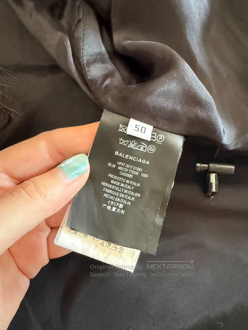 Balenciaga Balenciaga Black Parka Jacket Size US M / EU 48-50 / 2 - 5 Thumbnail