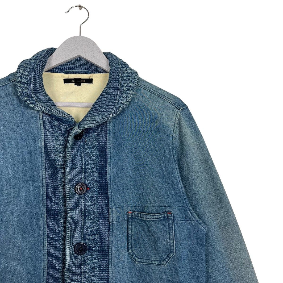 Ciaopanic 🔥 CIAOPANIC INDIGO SHAWL COLAR NAVY JACKET Size US M / EU 48-50 / 2 - 6 Thumbnail