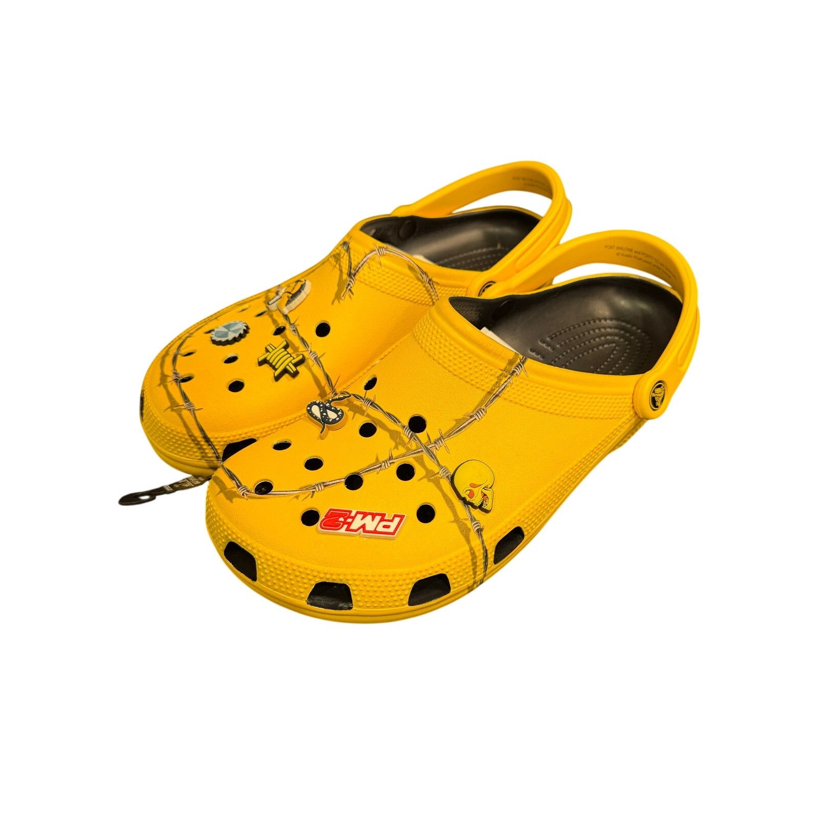 Crocs Crocs Dimitri Clog x Post Malone “Barbed Wire” size 6 NEW Size US 6 / EU 39 - 1 Thumbnail