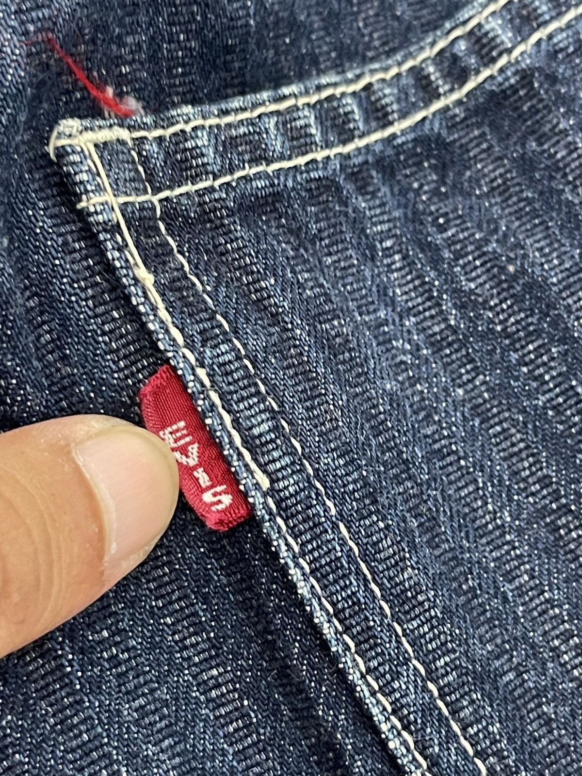 Evisu Rare Vtg 90s Evisu Overalls Denim Workwear 2🟦5 Size US 35 - 17 Thumbnail