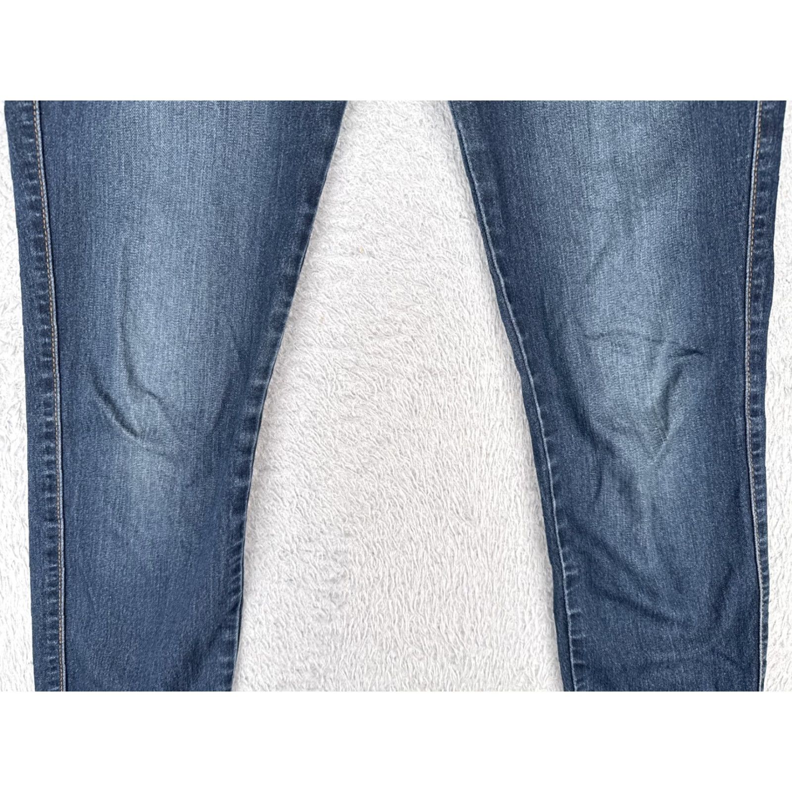 Fashion Nova Fashion Nova Jeans Junior 11 Blue Denim Skinny Mid Rise Cotton Blend USA 29x29 Size 32" / US 10 / IT 46 - 3 Thumbnail
