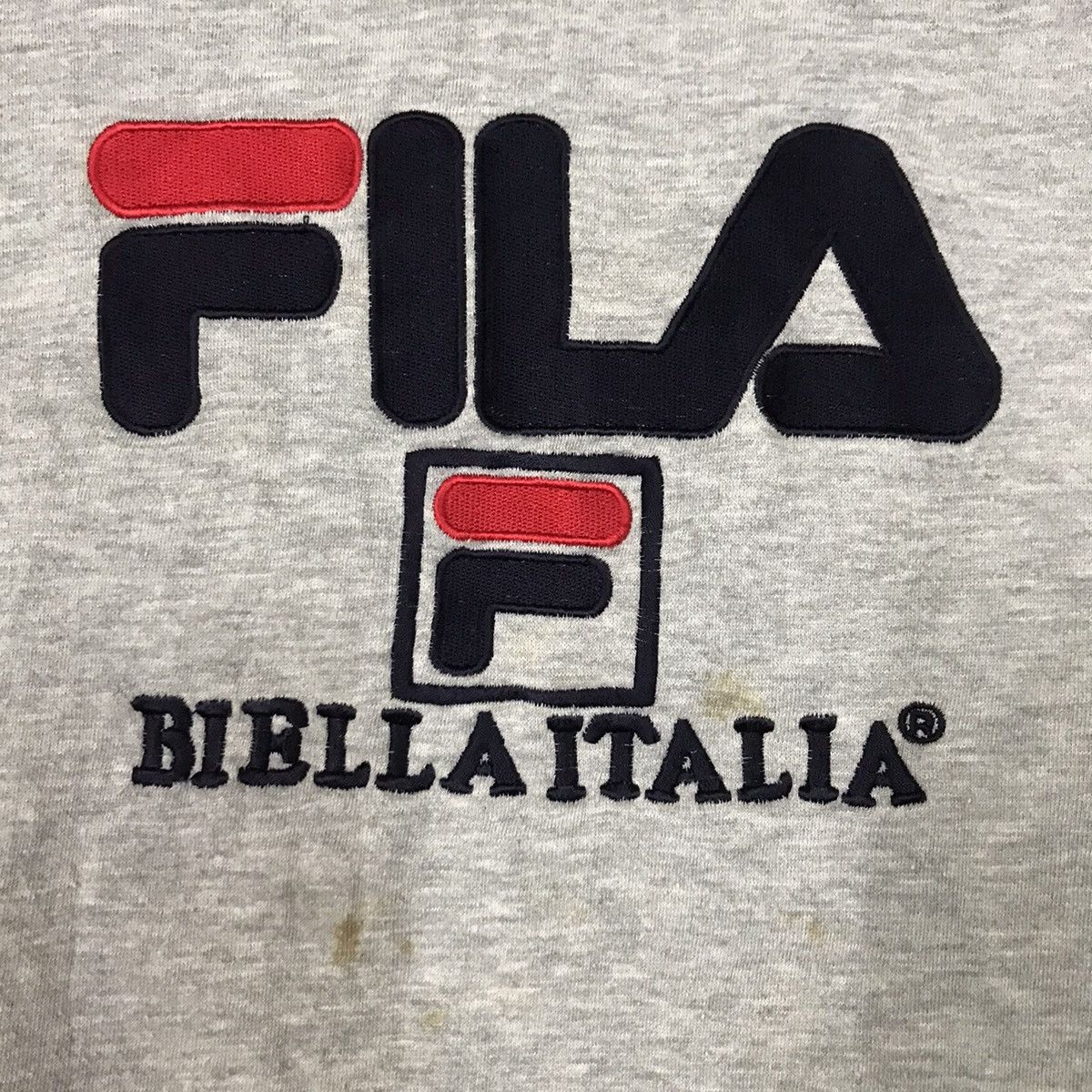Fila Vintage Fila Biella Italia Embroidery Logo Sweatshirt Size S / US 4 / IT 40 - 3 Thumbnail