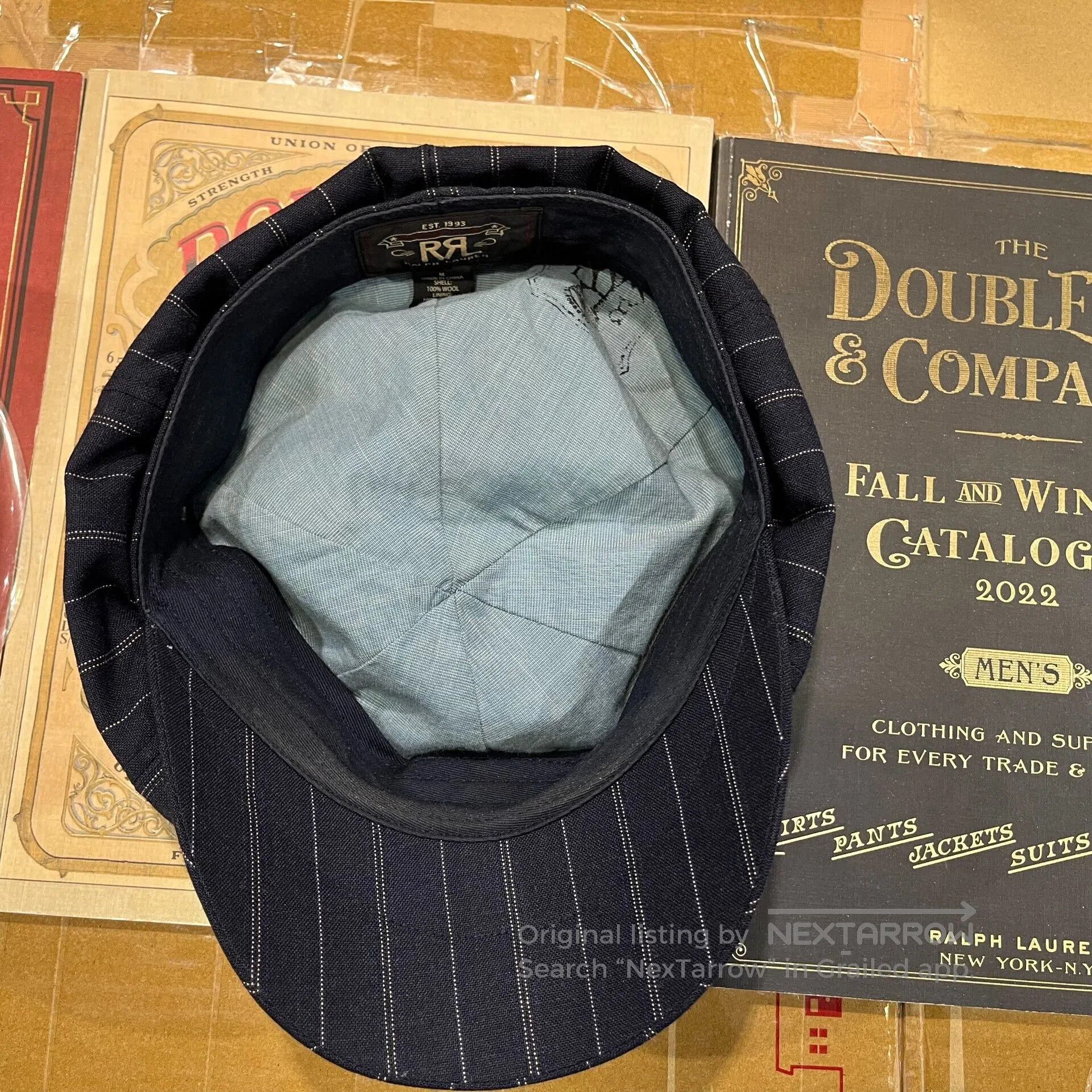 RRL Ralph Lauren rrl newsboy cap by ralph lauren. Size ONE SIZE - 7 Thumbnail