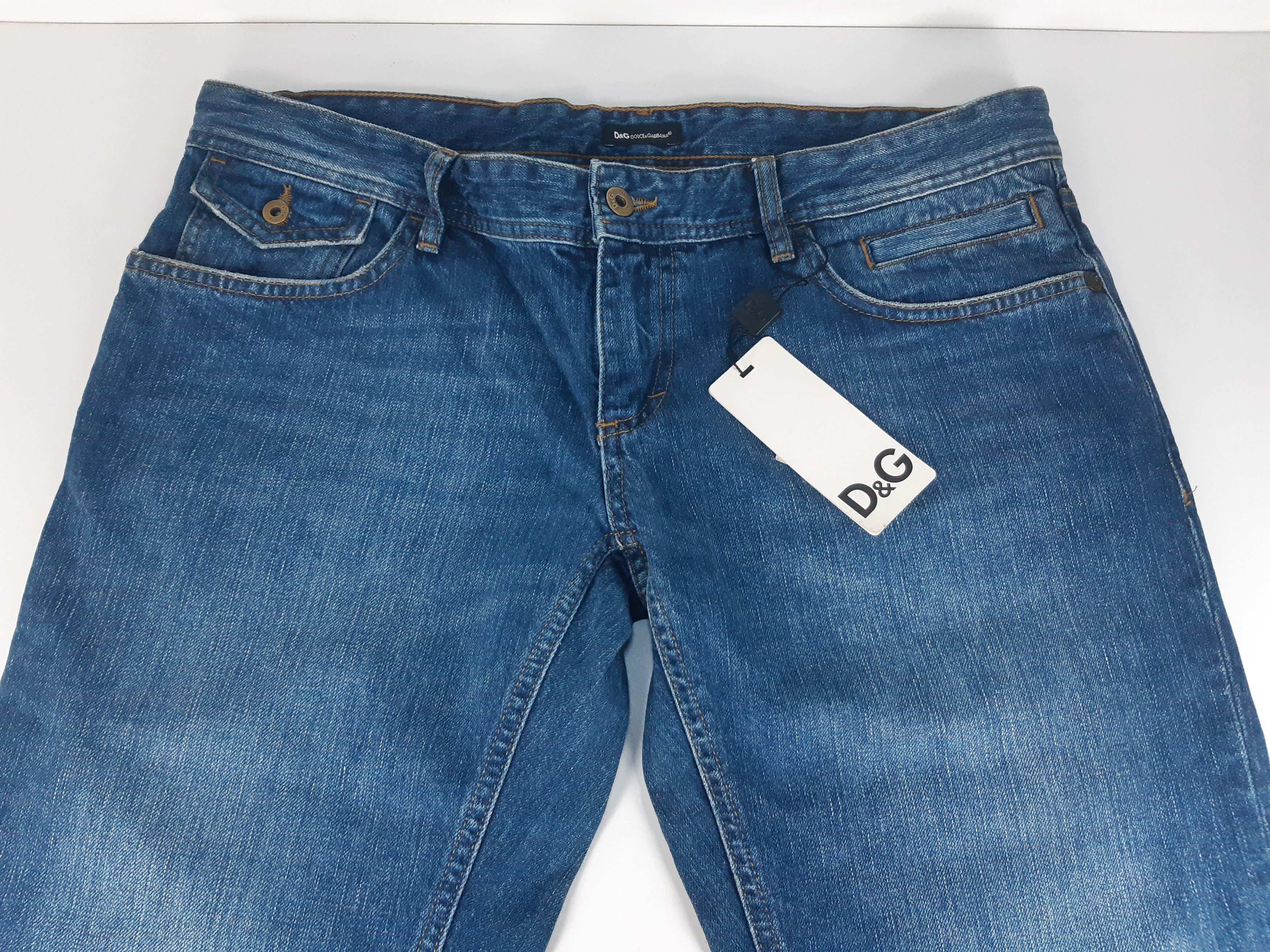 Dolce & Gabbana Rare DOLCE GABBANA Jeanius Mind New Vintage Denim NWT Size US 34 / EU 50 - 3 Thumbnail
