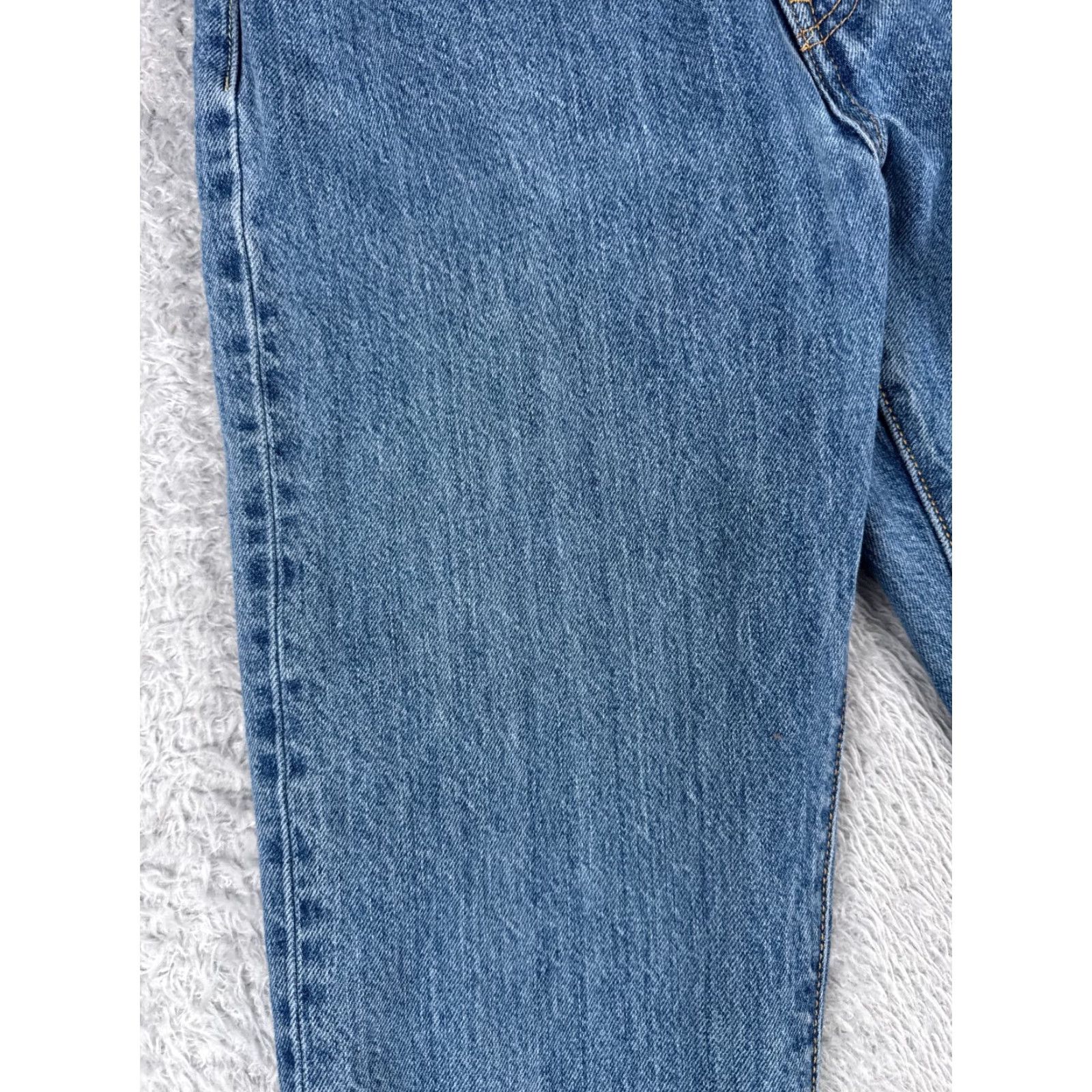 Levi's 501 Skinny Jeans Women Blue Denim Size 25 Retro Cotton Distressed Stretch Slim Fit