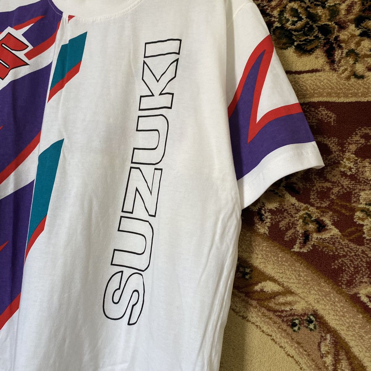 Vintage Vintage Suzuki Racing Tee Shirt Size US L / EU 52-54 / 3 - 5 Thumbnail