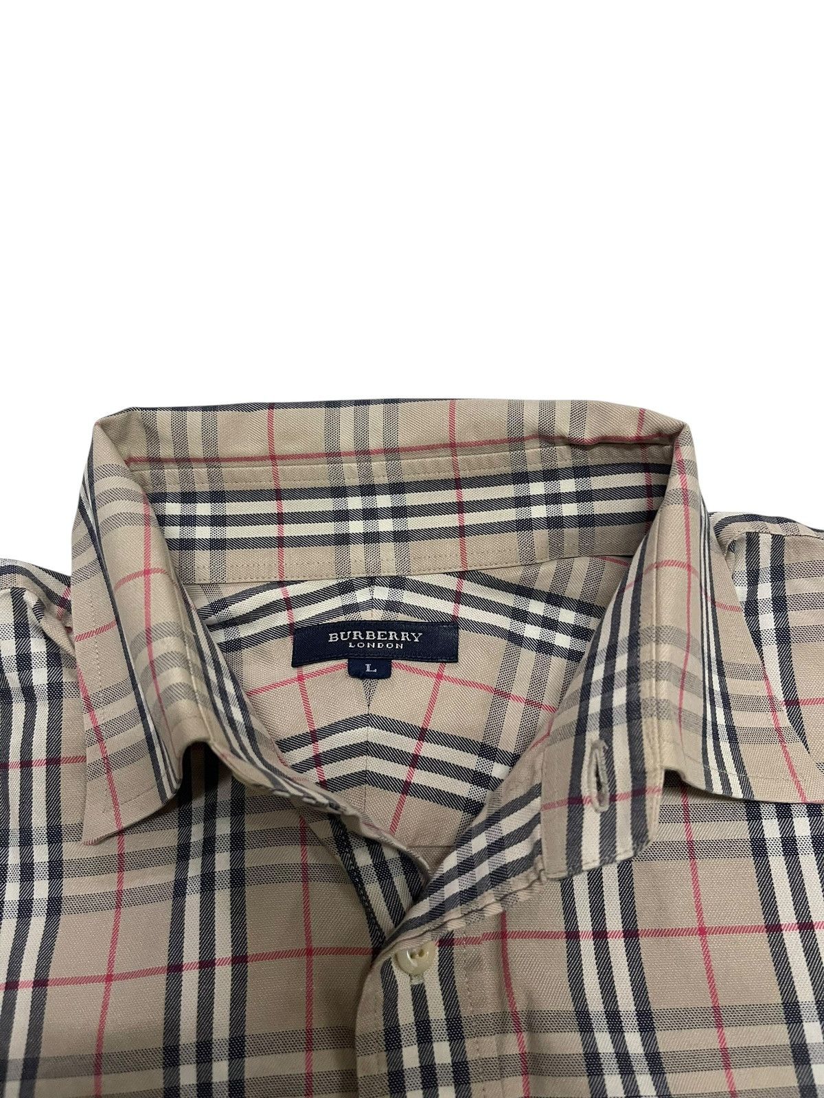 Burberry VINTAGE BURBERRY LONDON SHIRT L Size L / US 10 / IT 46 - 3 Thumbnail
