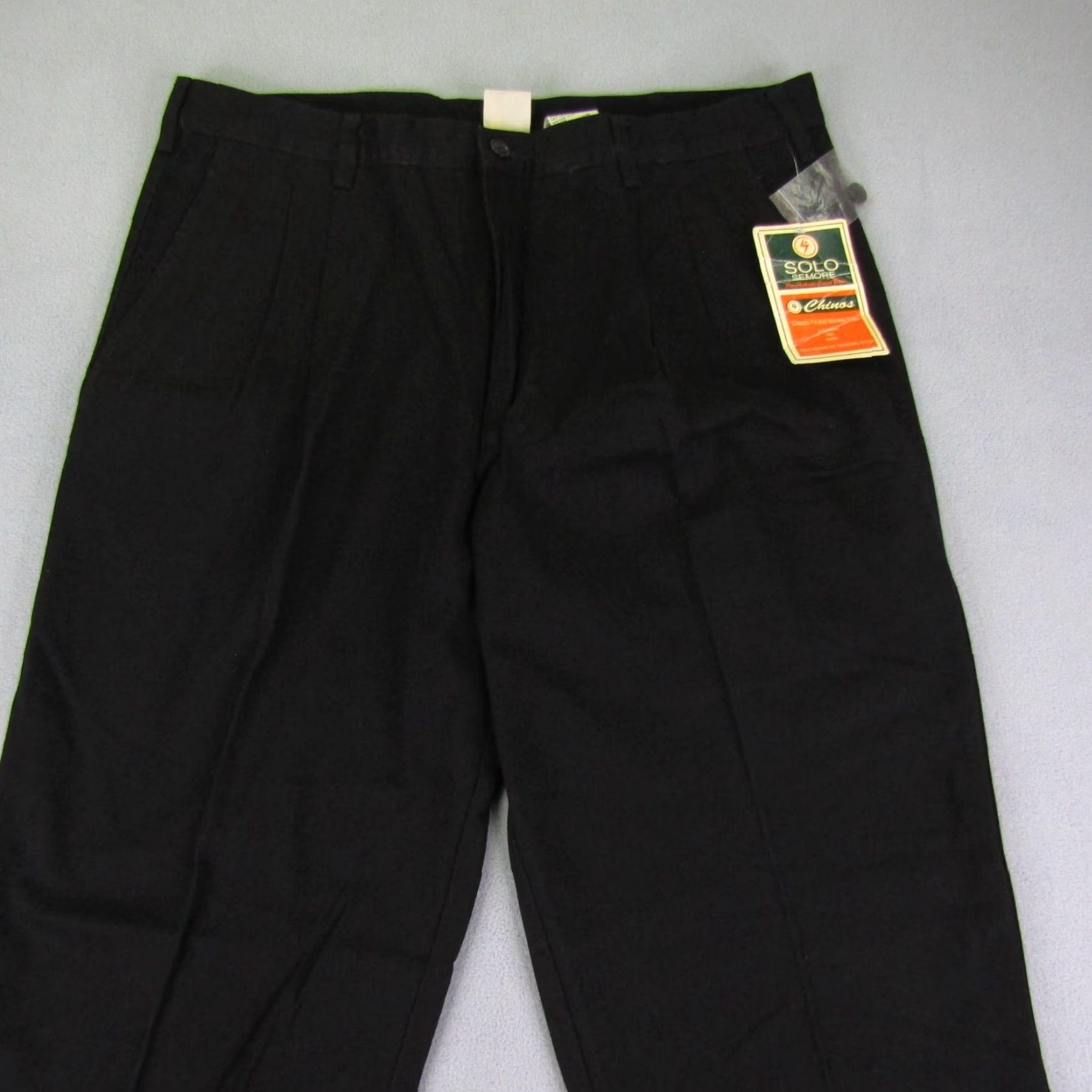 Vintage VINTAGE Solo Semore Pants Mens 38x32 Chino Casual Workwear 90s Grunge Beige Size US 37 - 2 Thumbnail