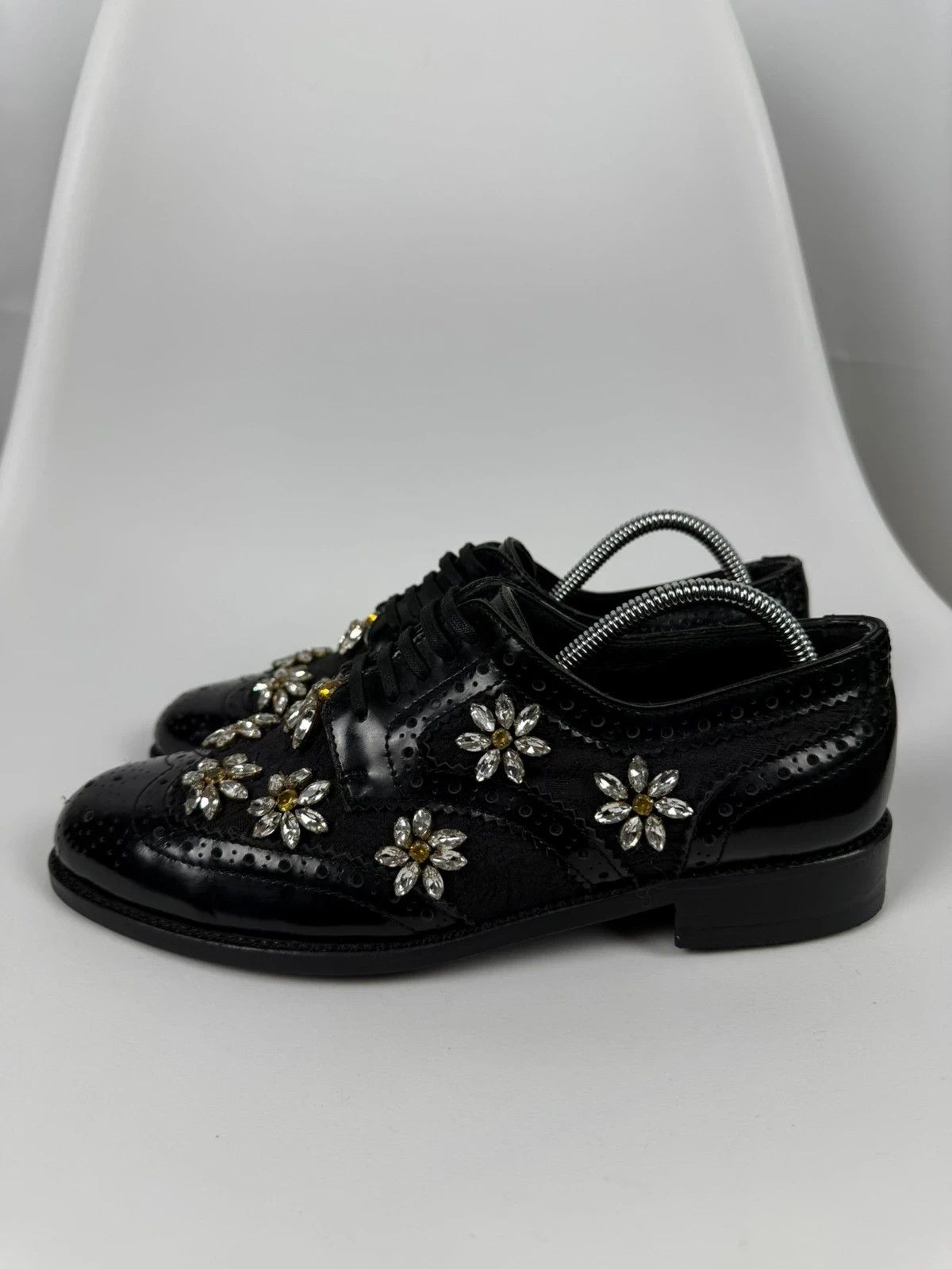 Dolce & Gabbana Dolce & Gabbana Embellished Brogues size 36 Size US 6 / IT 36 - 3 Thumbnail