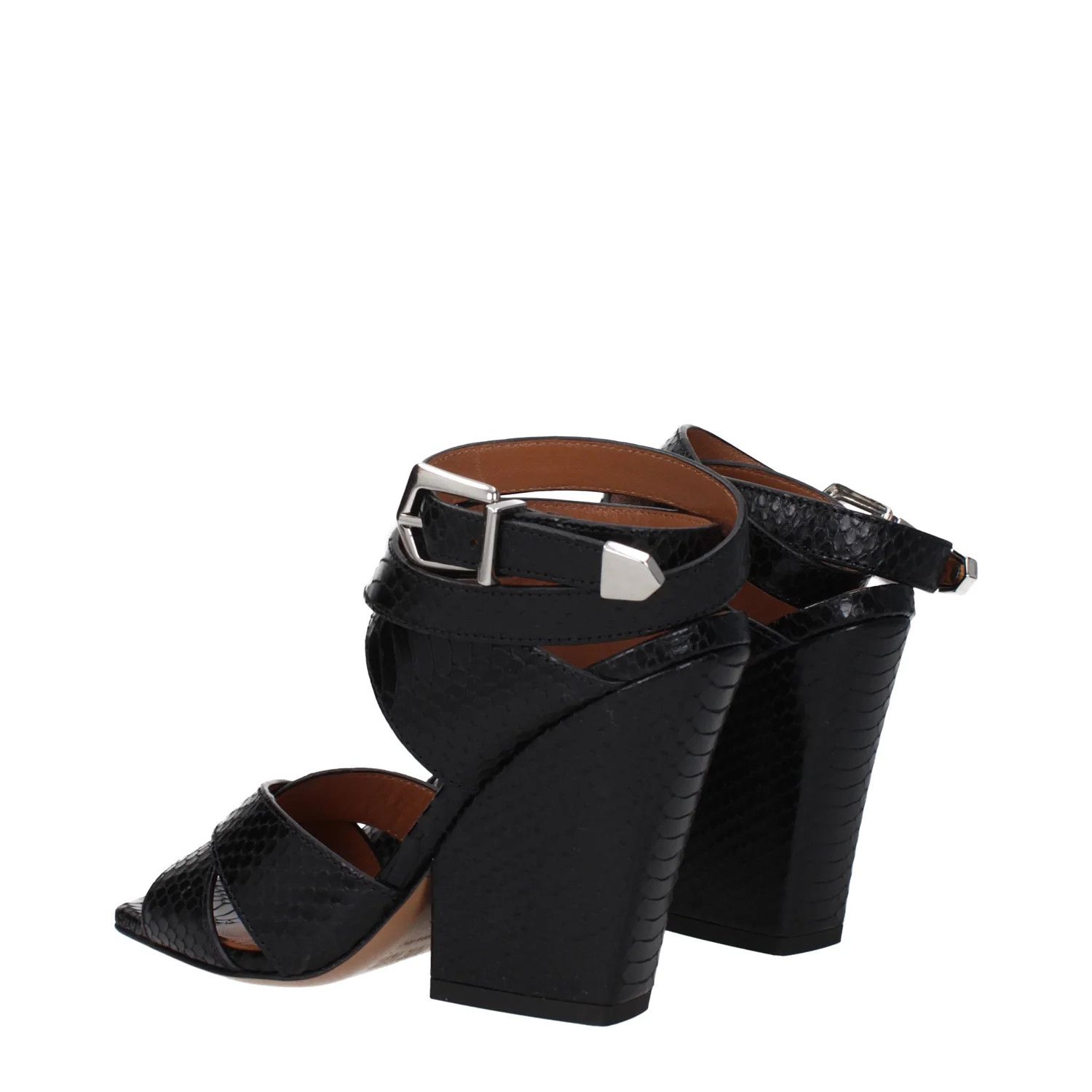 Paris Texas ob1o1e1124 Leather Sandals in Black Size US 8 / IT 38 - 4 Thumbnail