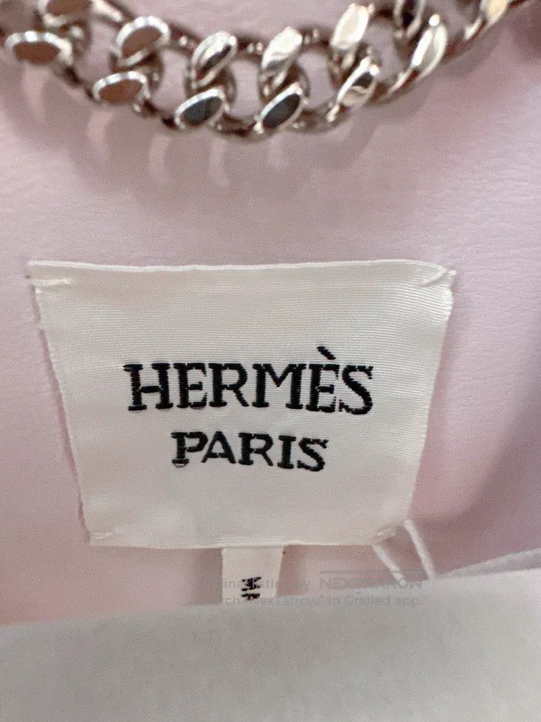 Hermes Hermes Lavender purple full-length leather coat Size XS / US 0-2 / IT 36-38 - 3 Thumbnail