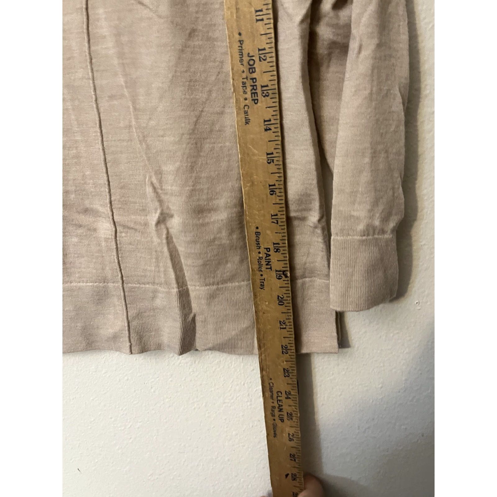 Banana Republic Banana Republic Sweater XS 3/4 Sleeve Gray Cream Chocolate Trim Merino Wool Women Multicolor Pullover Fashion Button Knit Cardigan Not specified Size XS / US 0-2 / IT 36-38 - 5 Thumbnail