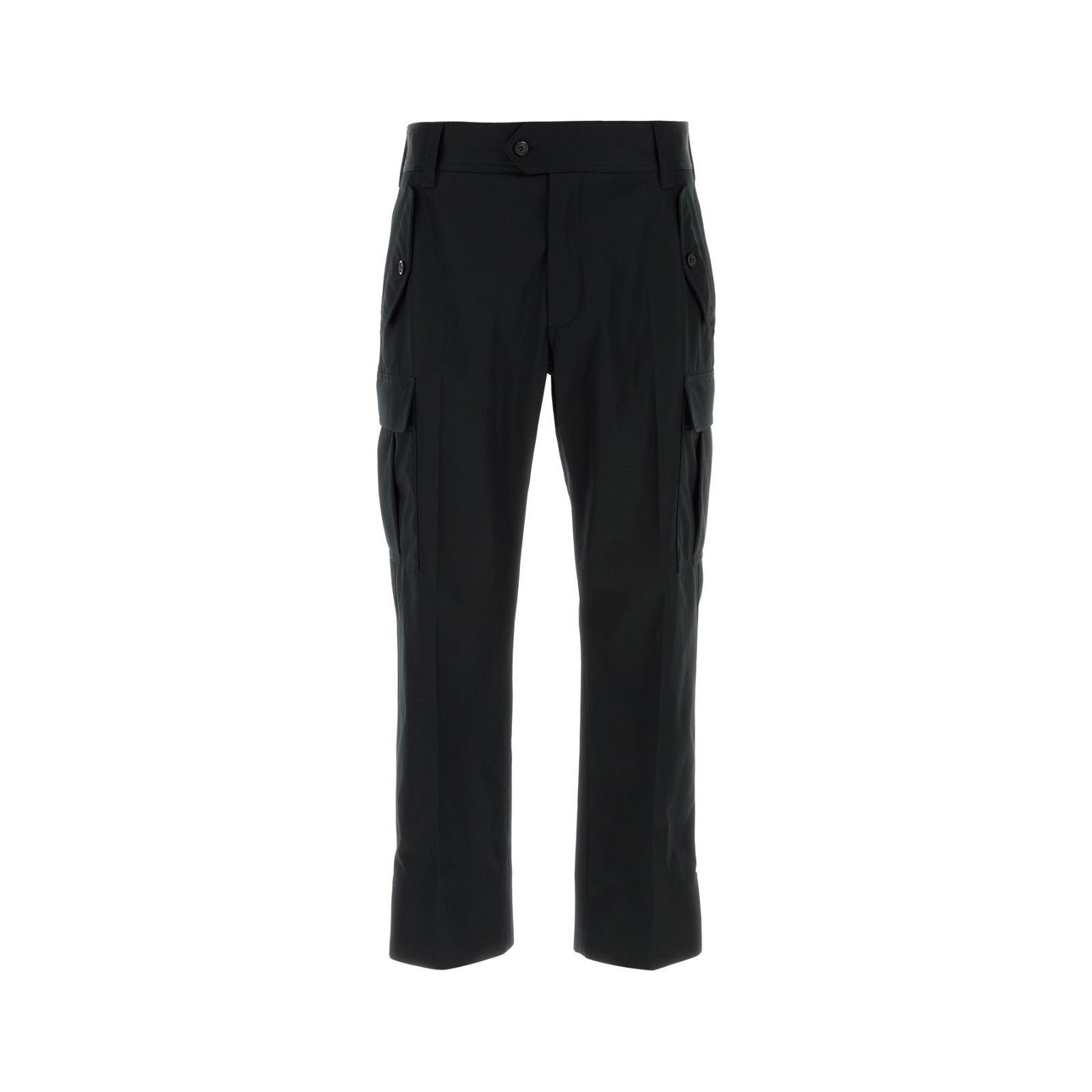 Alexander McQueen ALEXANDER MCQUEEN Black Cotton Cargo Pants New & Authentic ( Size US 32 / EU 48 - 1 Thumbnail