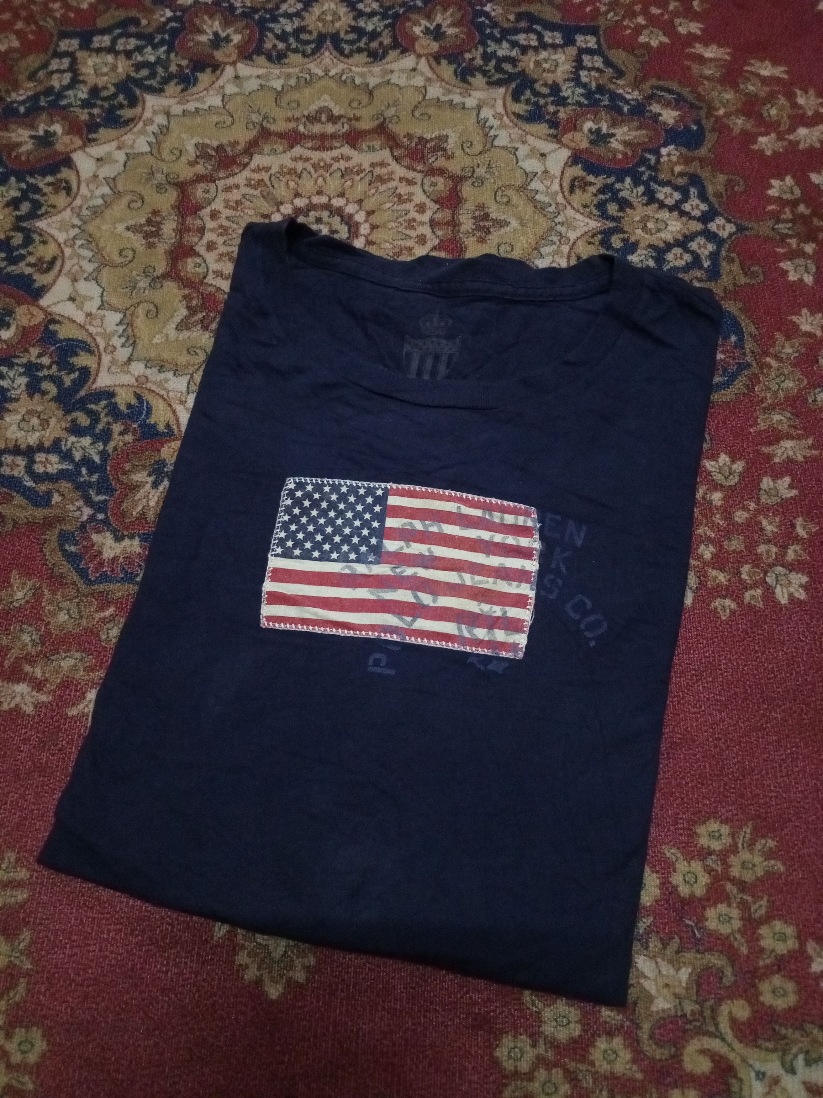 Ralph Lauren Vintage 90s Polo jeans company Ralph Lauren tshirt Size US L / EU 52-54 / 3 - 1 Thumbnail