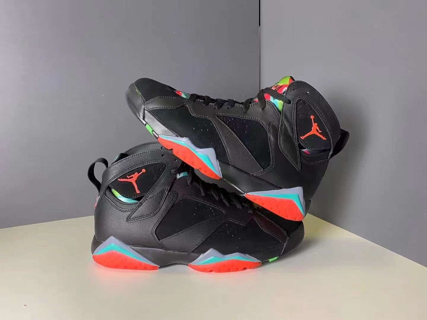 Jordan Brand Air Jordan 7 Retro Barcelona Nights K15 Size US 11.5 / EU 44-45 - 2 Thumbnail