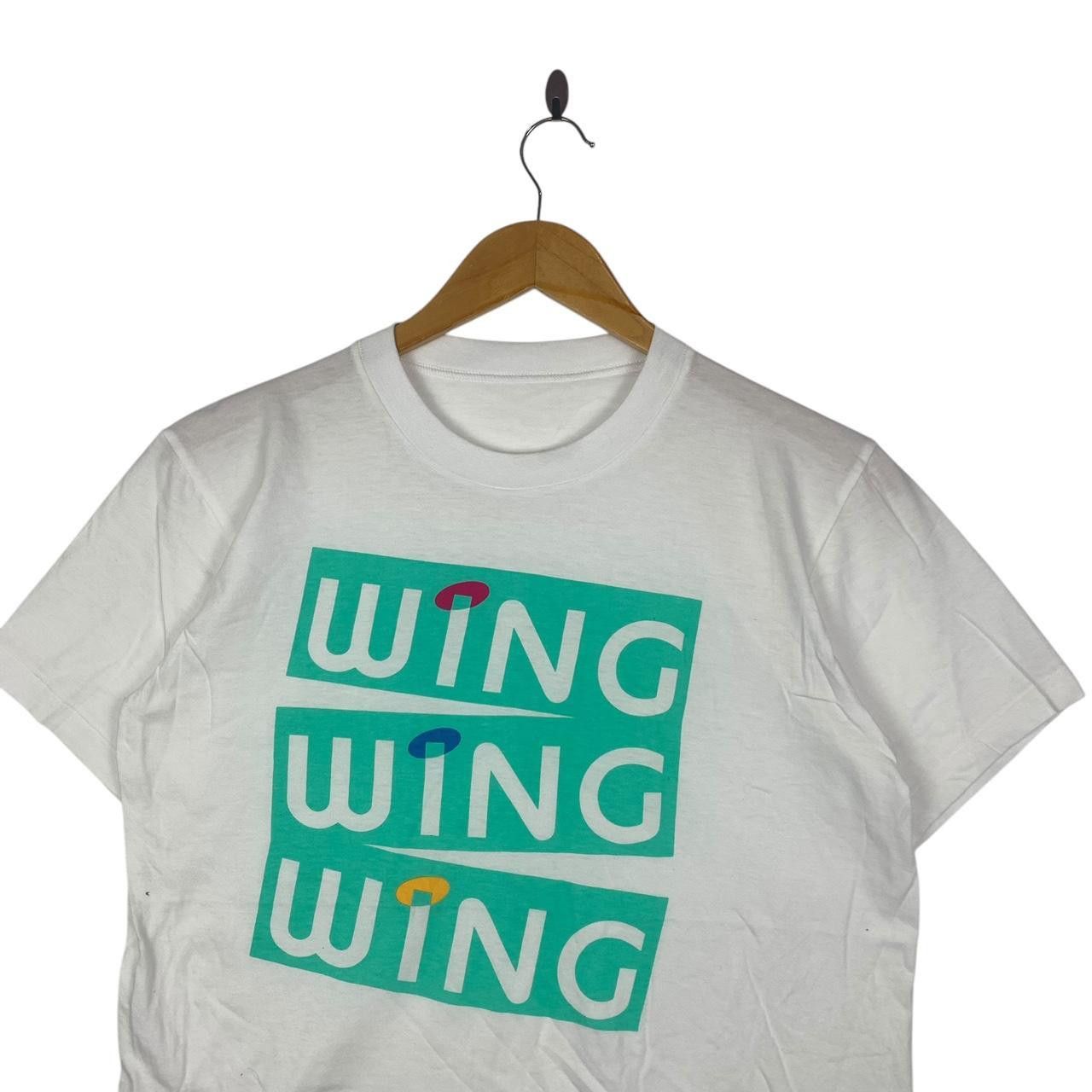 Vintage Vintage 90’ WING WING WING Harajuku Scene Rebel Tee Shirt Size S / US 4 / IT 40 - 2 Thumbnail