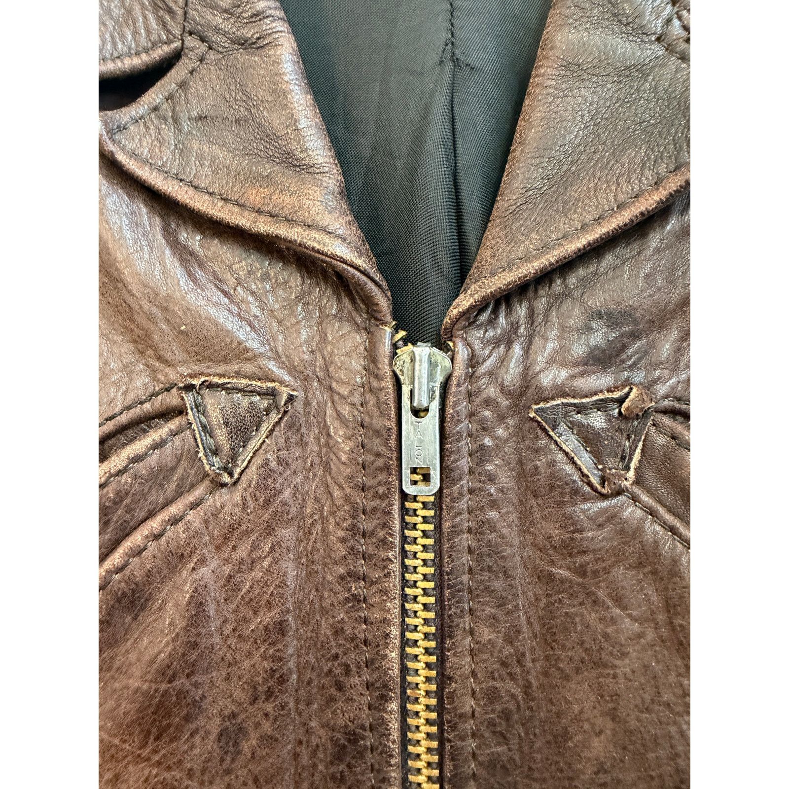 Vintage Vintage Gandalf The Wizard 70's Leather Jacket Size US S / EU 44-46 / 1 - 3 Thumbnail