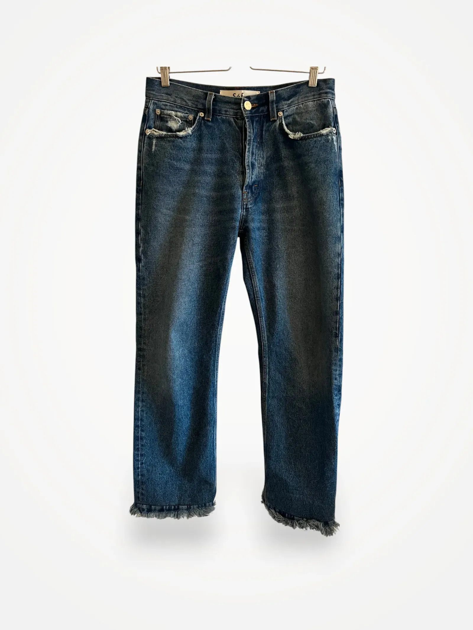 Sefr Séfr Frayed Cut Jeans Jeans Size US 29 - 1 Thumbnail