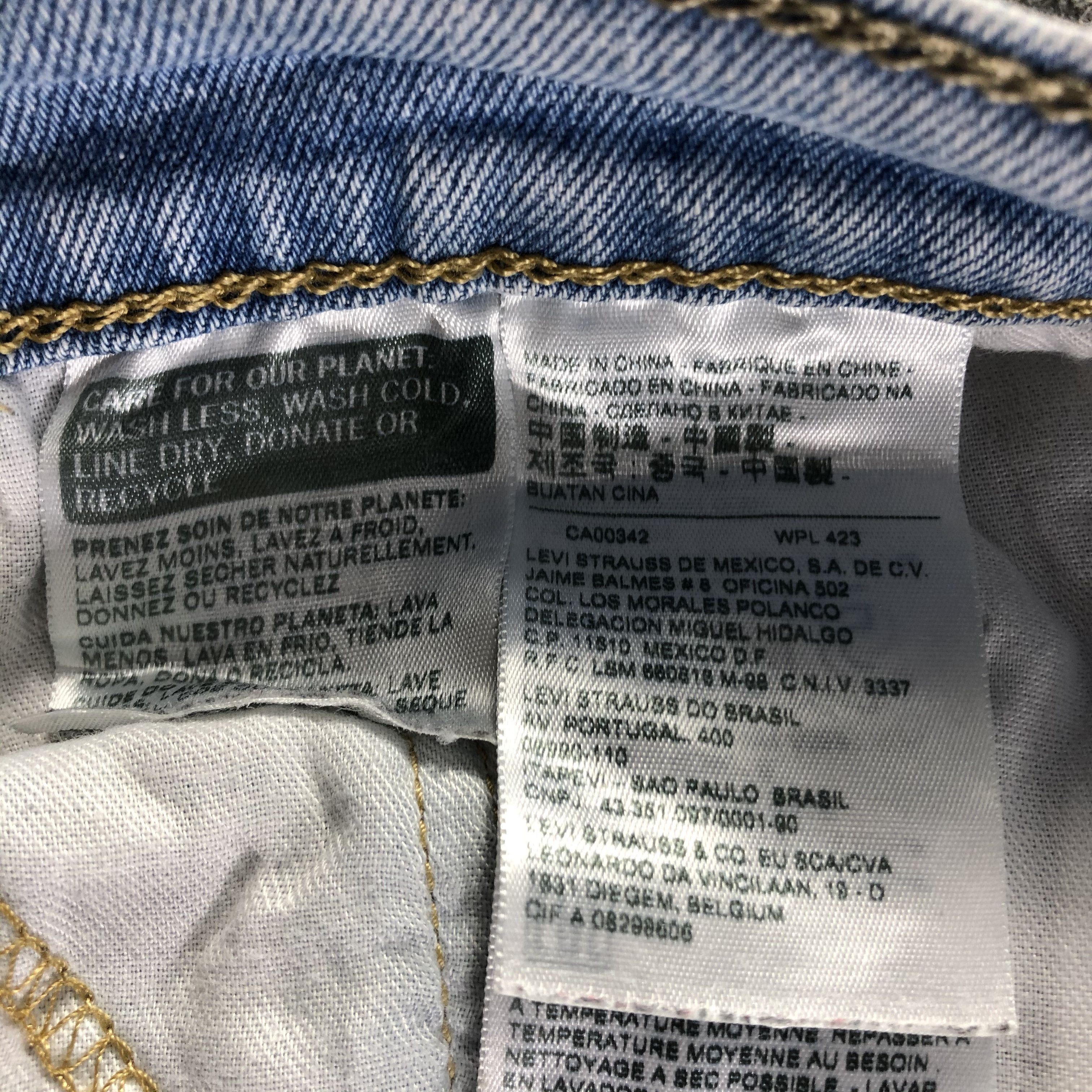 Levi's Vintage Light Wash Levis 510 Jeans-J3257 Size US 31 - 10 Thumbnail
