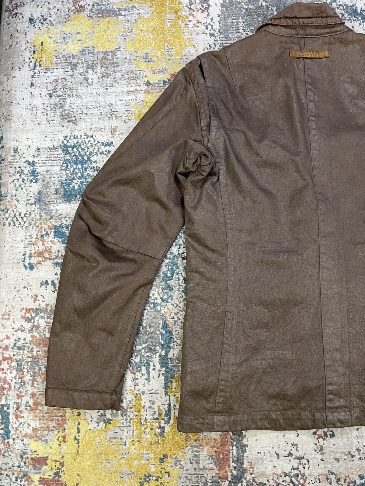 Jean Paul Gaultier Jean Paul Gaultier Utility Waxed Field Jacket Size US M / EU 48-50 / 2 - 19 Thumbnail