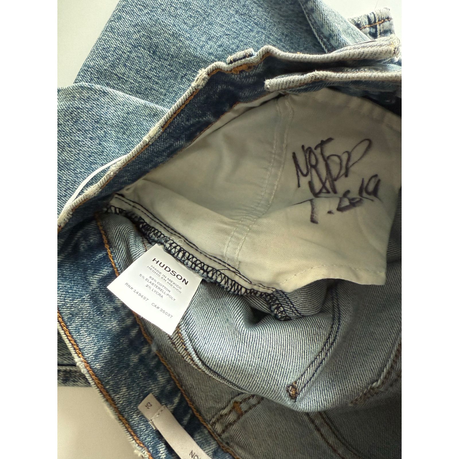 Hudson $215 New Hudson Jeans Holly High Waist Straight Ankle - 25 Size 25" / US 0 / IT 36 - 5 Thumbnail