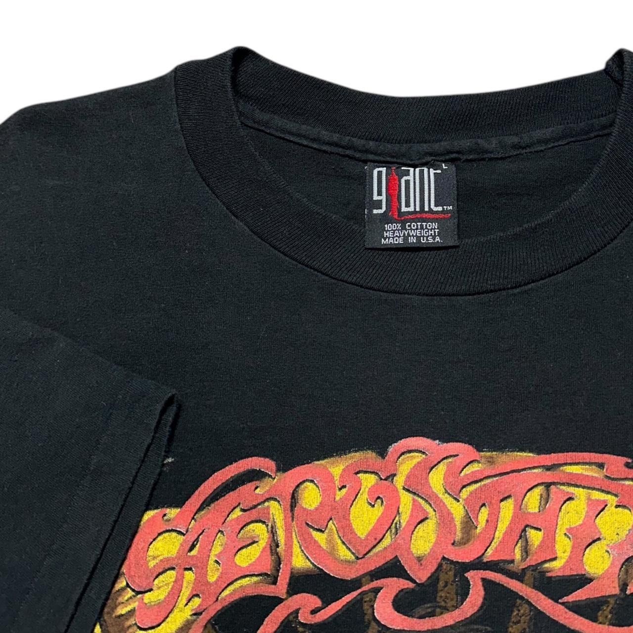 Band Tees × Giant × Vintage Vintage Aerosmith Aero Force One Band Shirt Size US L / EU 52-54 / 3 - 5 Thumbnail
