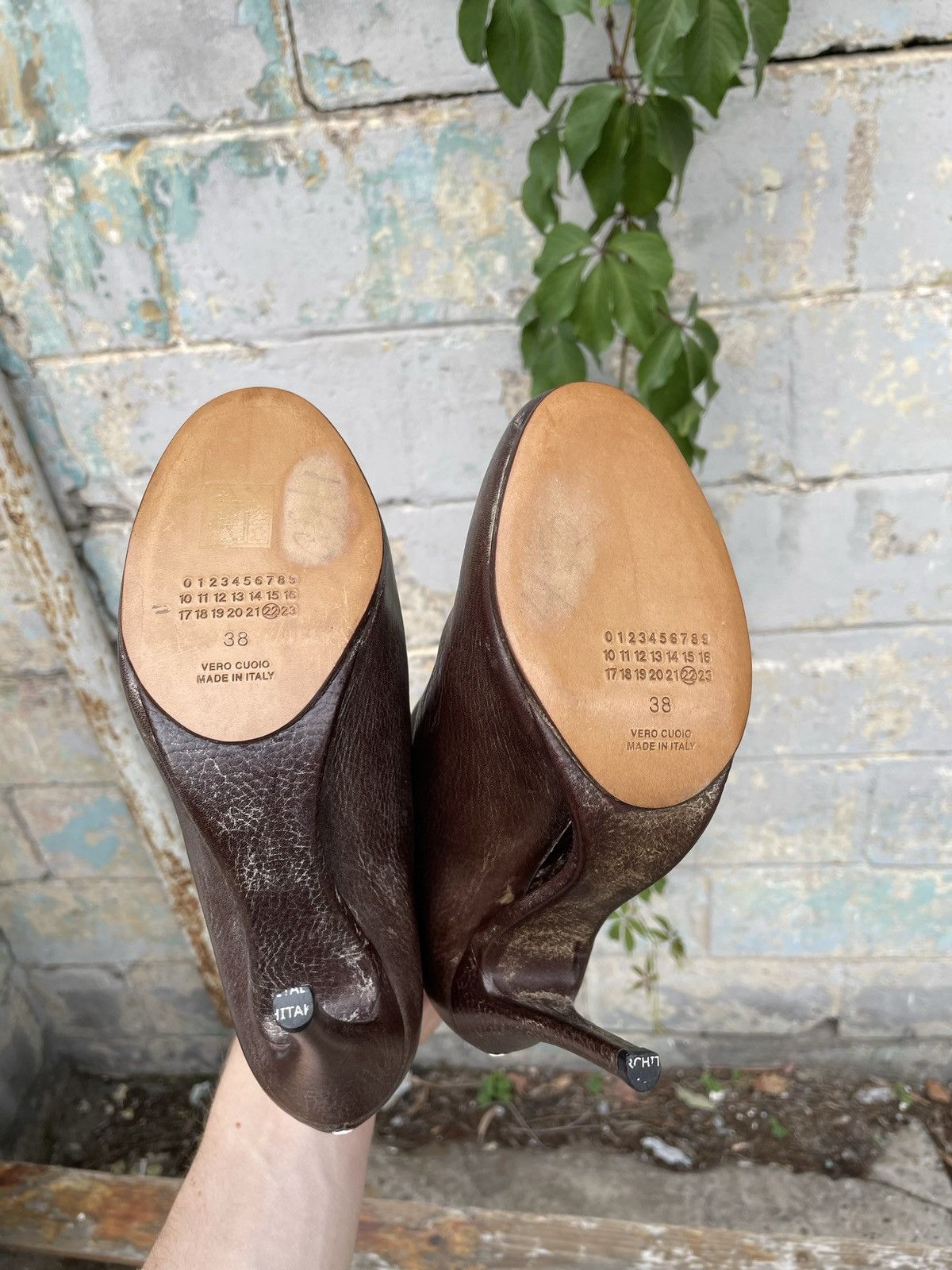 Maison Margiela Maison Martin Margiela 22 Brown Leather Boots Size US 8 / IT 38 - 7 Thumbnail