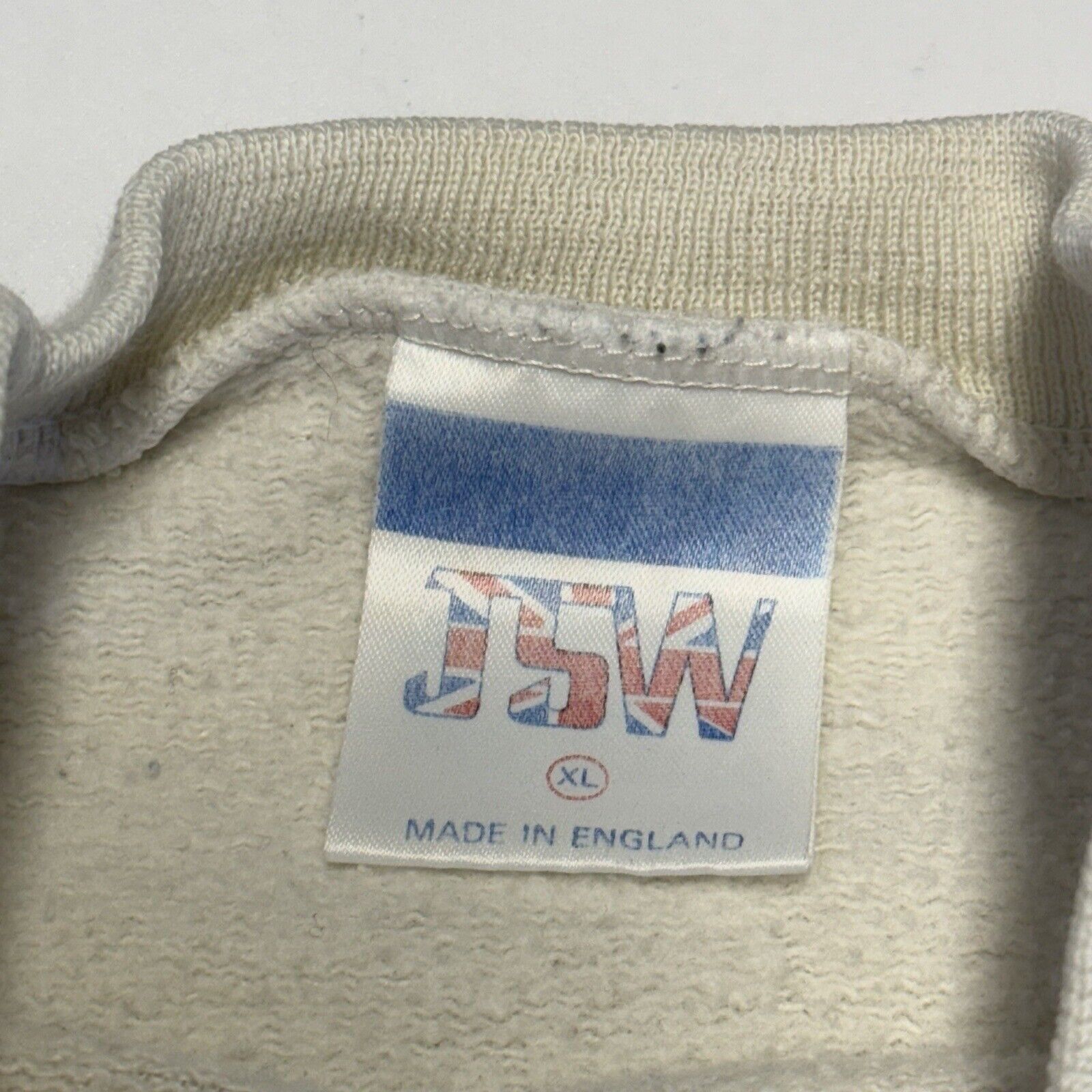 Vintage Vintage Nottingham Sweatshirt Mens XL White Crew Neck London Size US XL / EU 56 / 4 - 4 Thumbnail