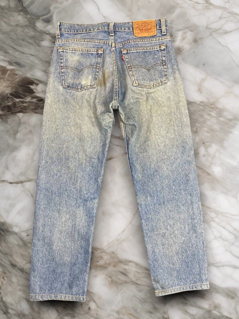Levi's vintage levis 505 regular fit denim nice design Size US 32 / EU 48 - 2 Thumbnail