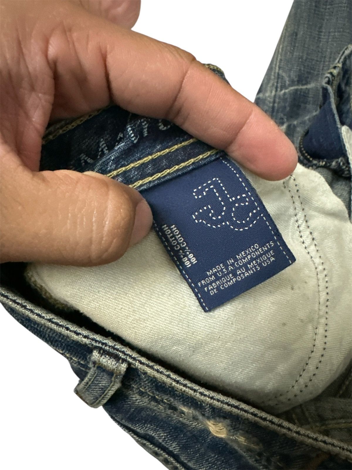 Rick Owens 2000s J & Company Flare Jeans Beauty Beast Goa Lgb Y2K Style Size US 28 / EU 44 - 10 Thumbnail