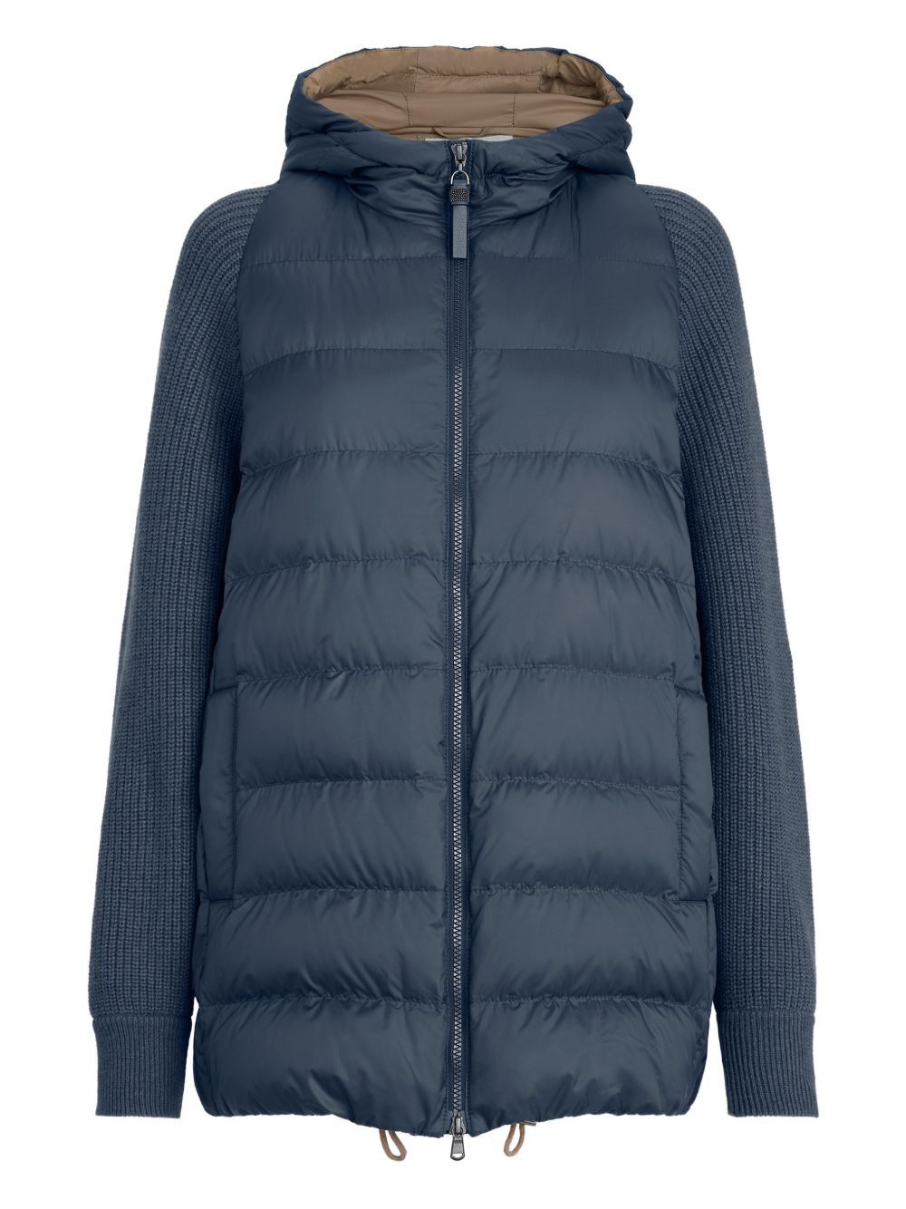 Brunello Cucinelli NYLON SHORT DOWN JACKET Size M / US 6-8 / IT 42-44 - 1 Thumbnail
