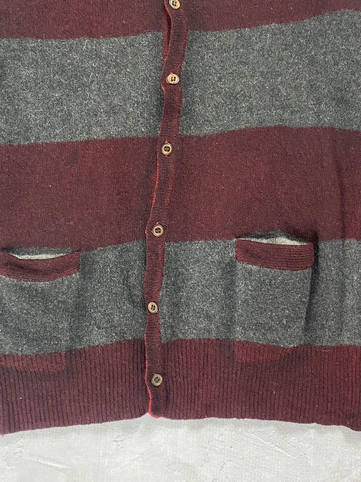 Japanese Brand × Journal Standard Journal Standard Mohair Grunge Cardigan Size US M / EU 48-50 / 2 - 3 Thumbnail
