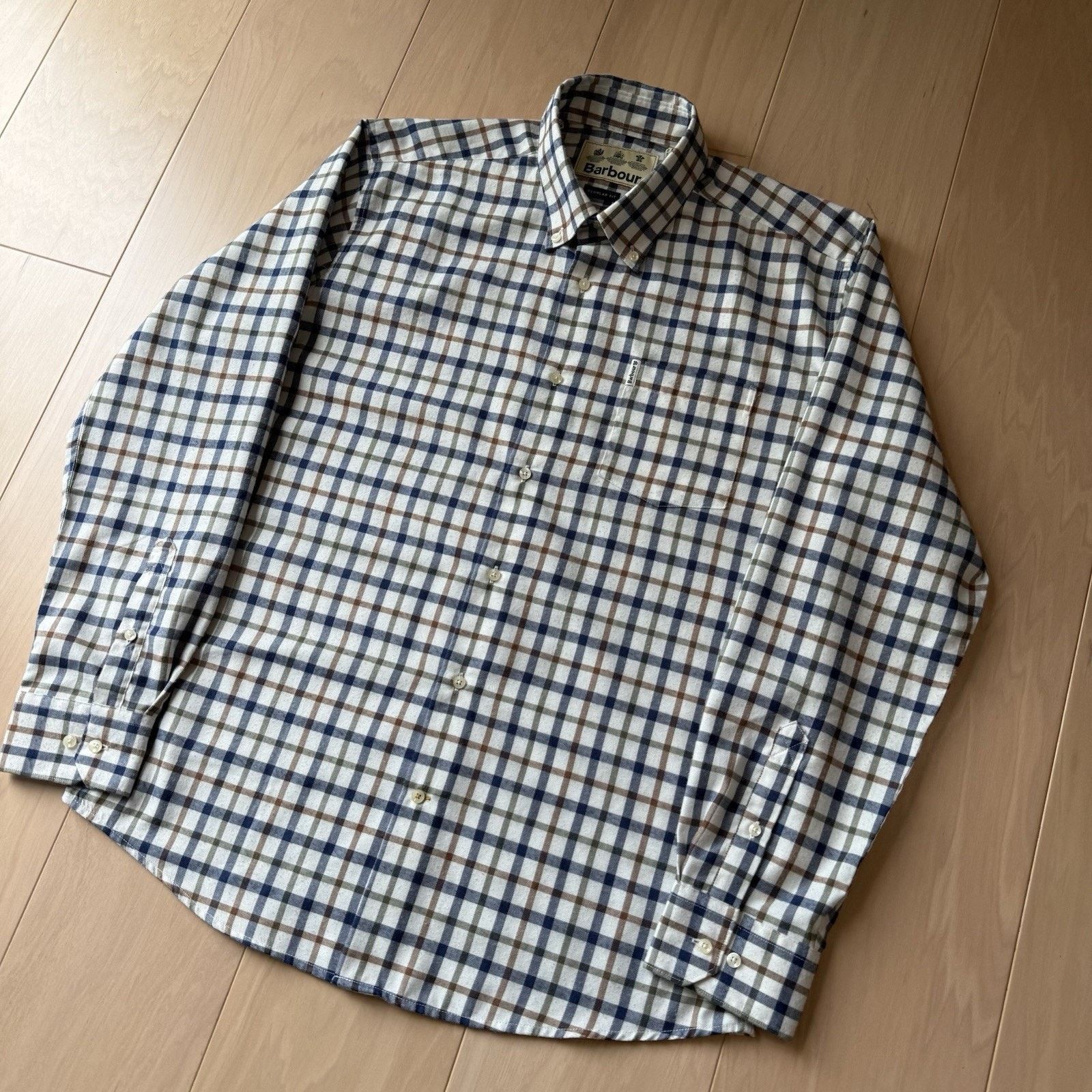 Barbour Barbour Shirt Medium Multicolor Striped Casual Button Up Size US M / EU 48-50 / 2 - 9 Thumbnail