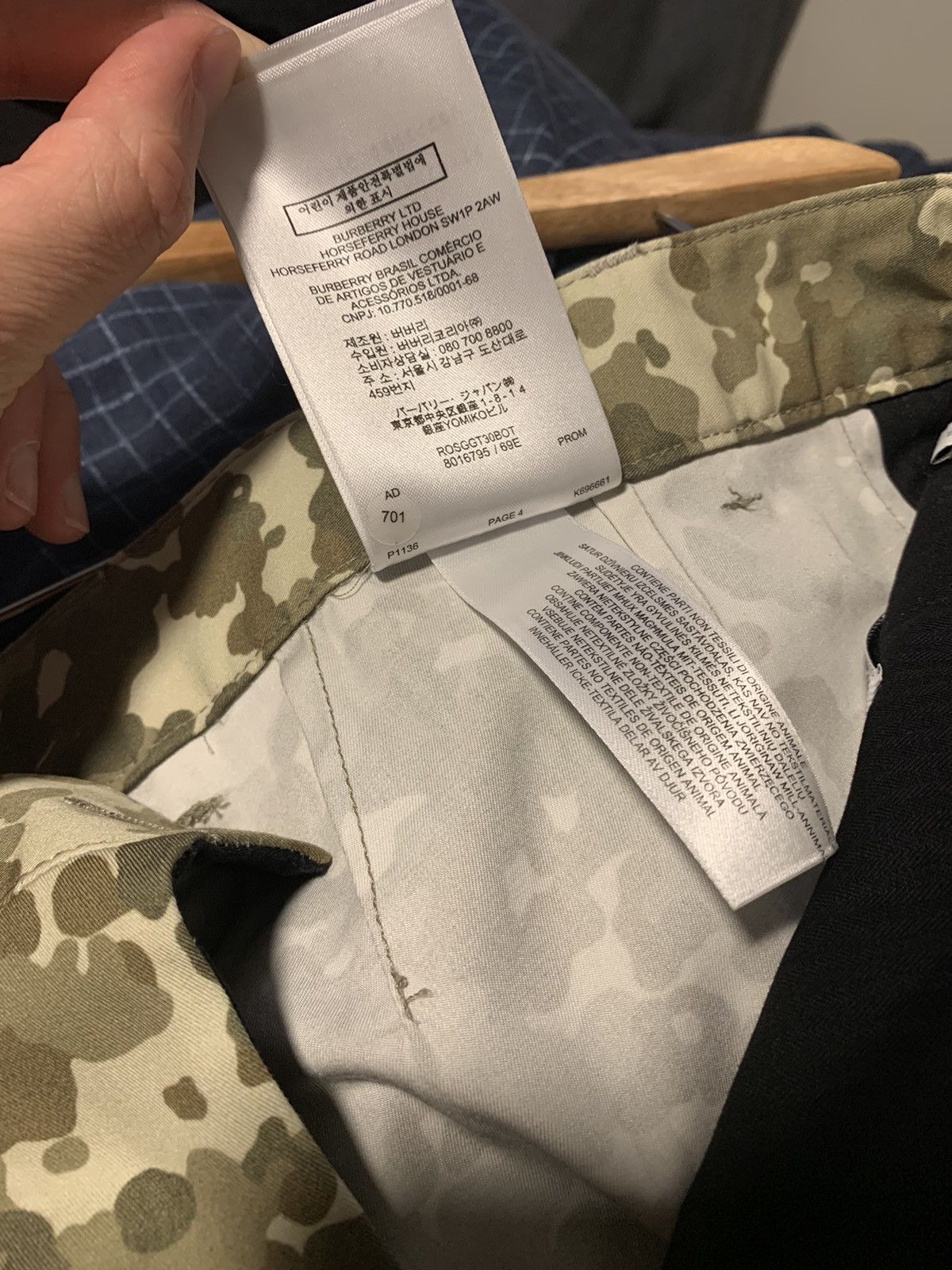Burberry Burberry Camo Military Khakis Size US 34 / EU 50 - 7 Thumbnail