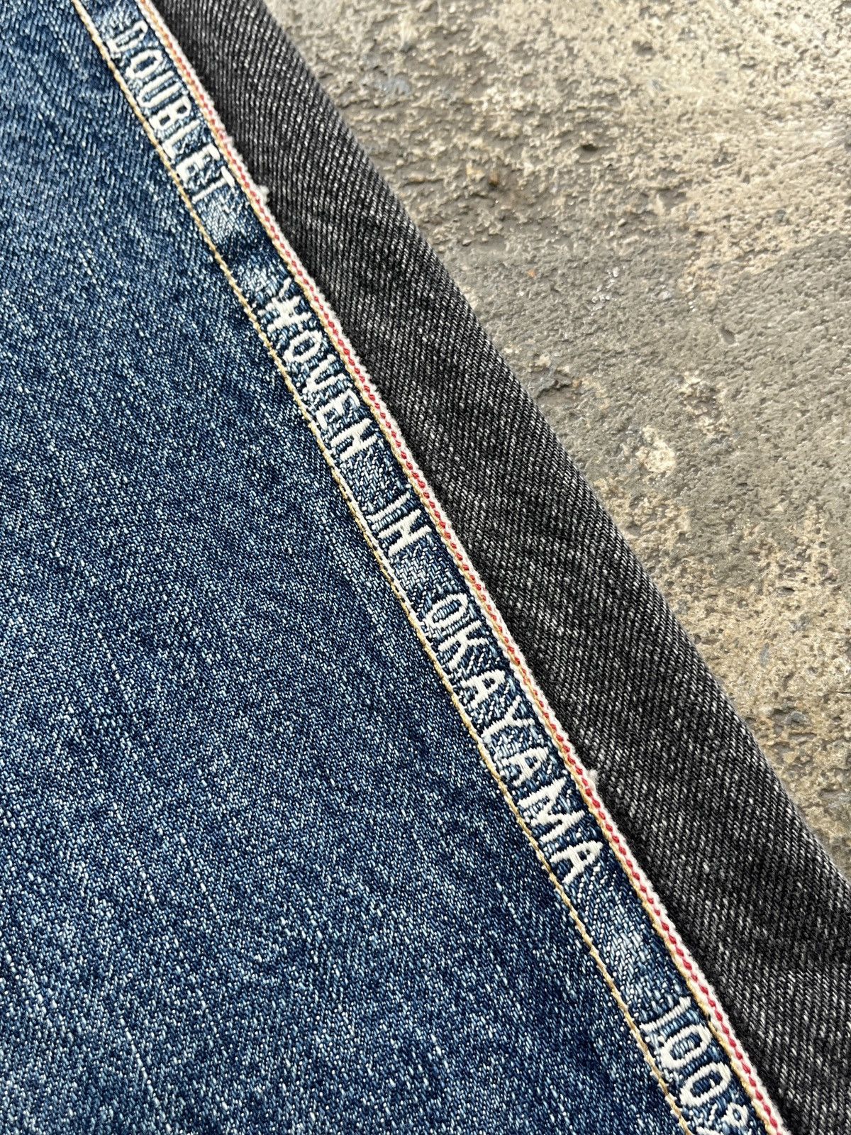 Doublet Doublet AW18 Selvedge Line Jeans (unisex) Size US 31 - 4 Thumbnail
