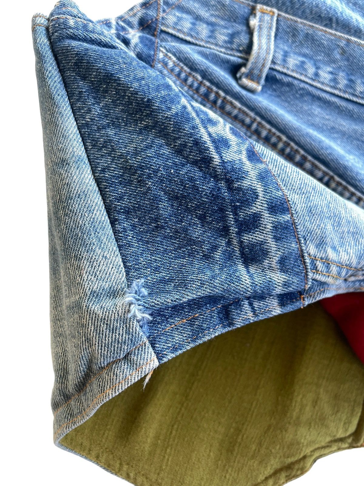 Levi's Vintage Clothing Levis X Louis Papa Reconstruct Custom Denim Vest Size M / US 6-8 / IT 42-44 - 19 Thumbnail
