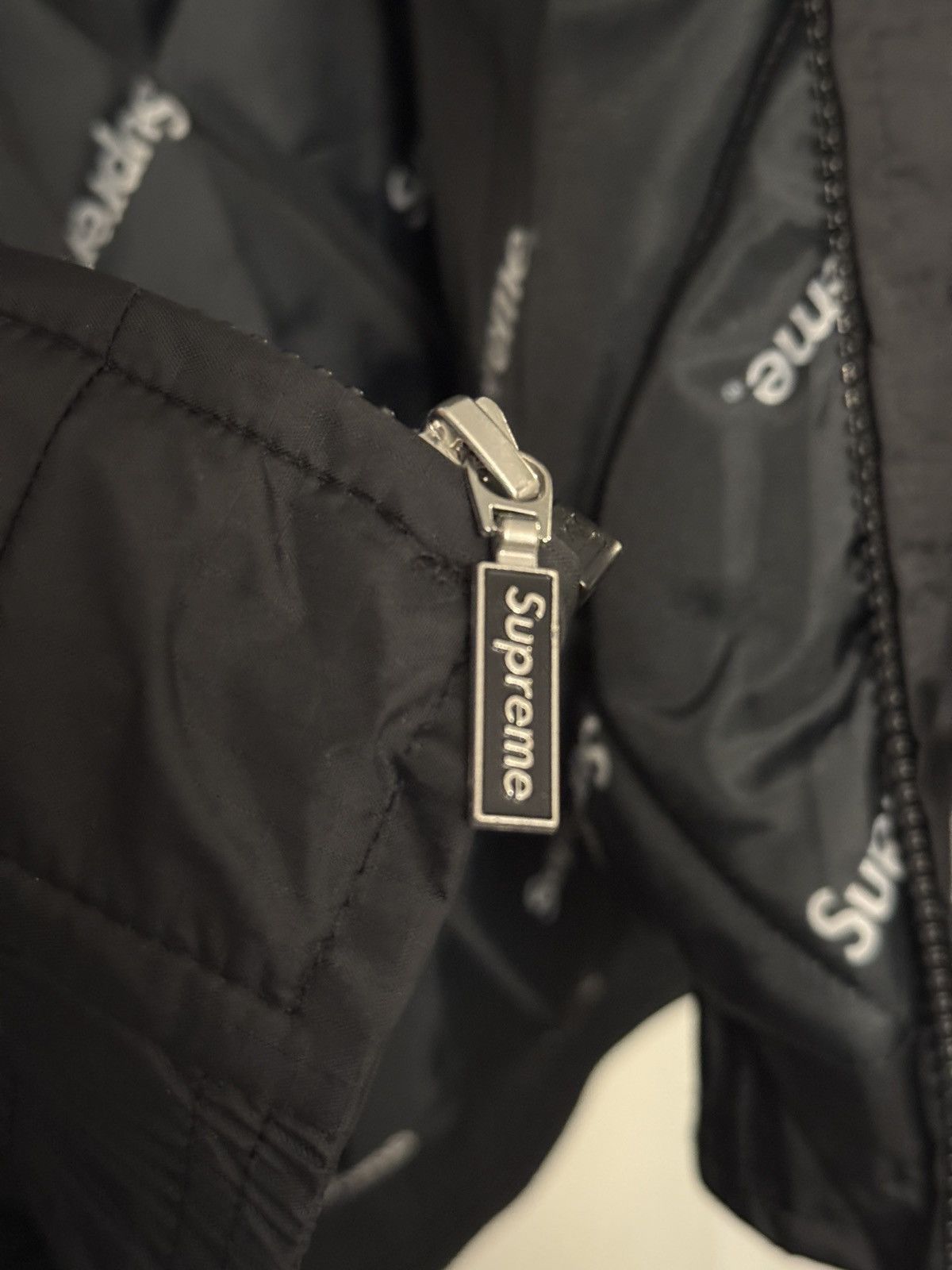 Supreme Supreme Black Puffer Jacket / Monogram Interior Size US M / EU 48-50 / 2 - 10 Thumbnail
