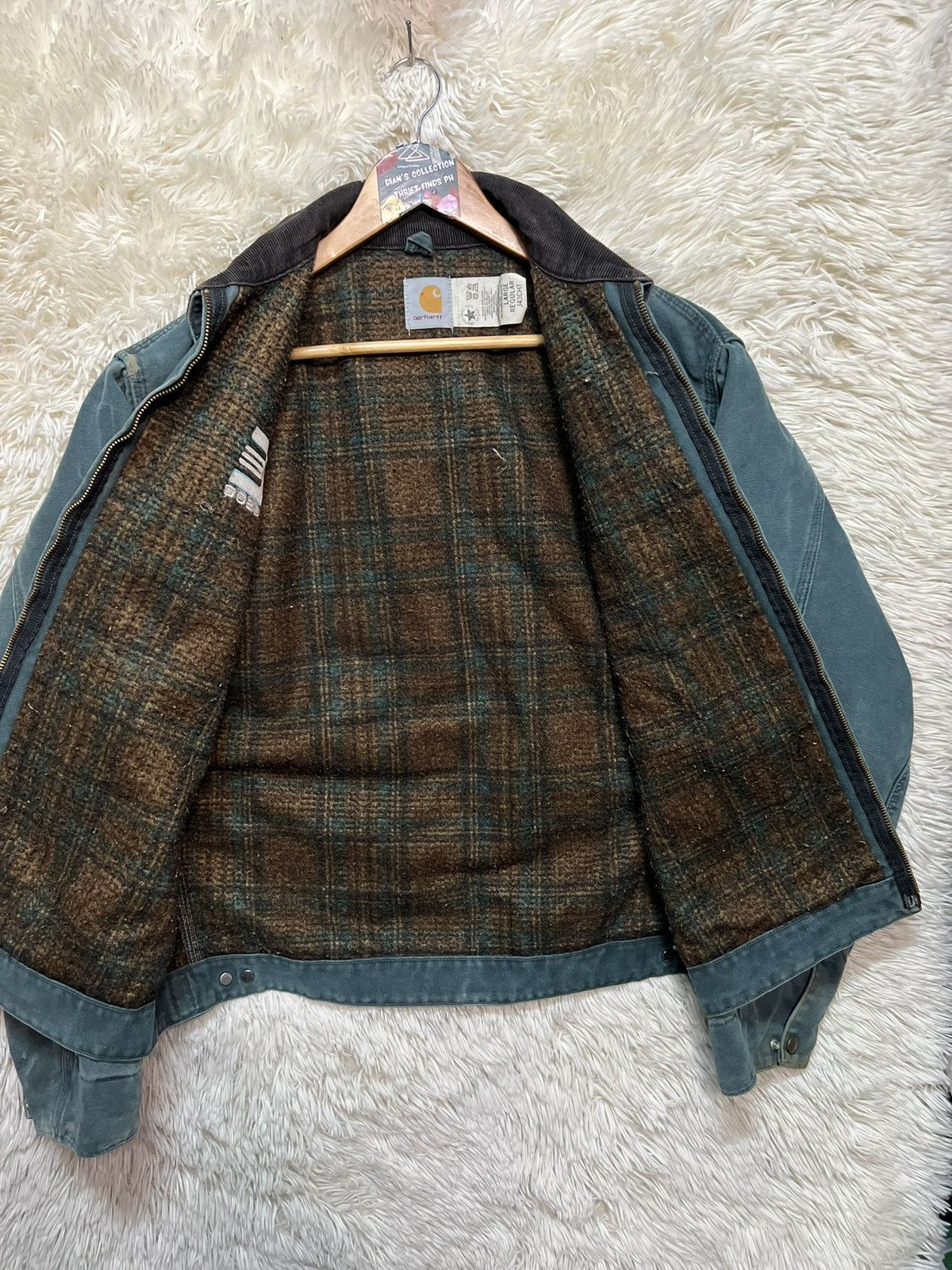 Carhartt 1998 Vintage Carhartt Detroit Jacket (VERY RARE 🔥) - J43 HTG Size US L / EU 52-54 / 3 - 9 Thumbnail