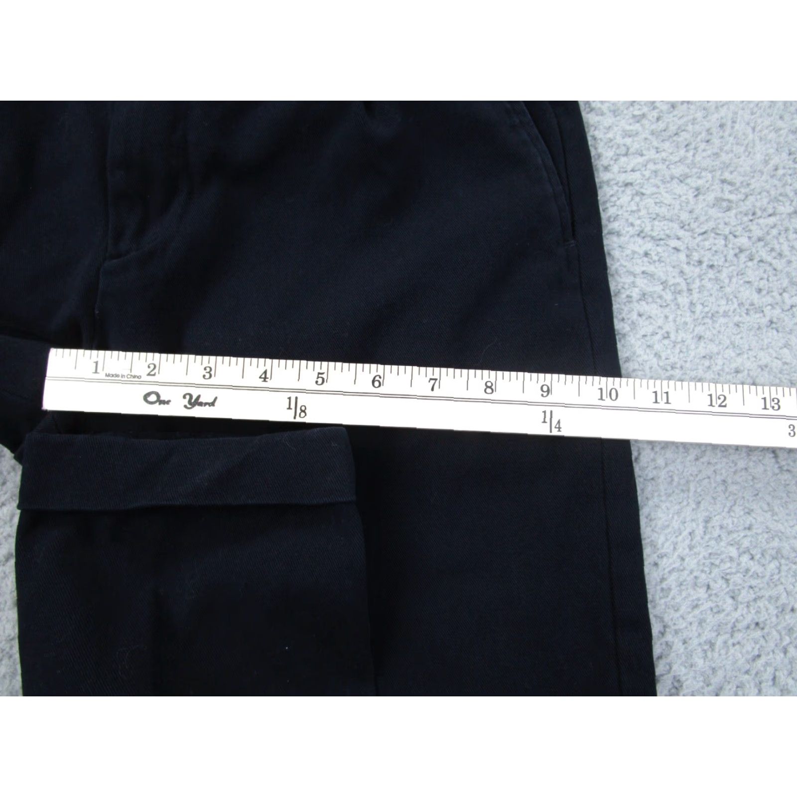 Paul Smith Paul Smith Pants Mens 28 Blue Chino Casual Preppy Regular Belt Loops Pleated Cuffed Straight Rise 10-12in Cotton Spandex Size US 28 / EU 44 - 7 Thumbnail