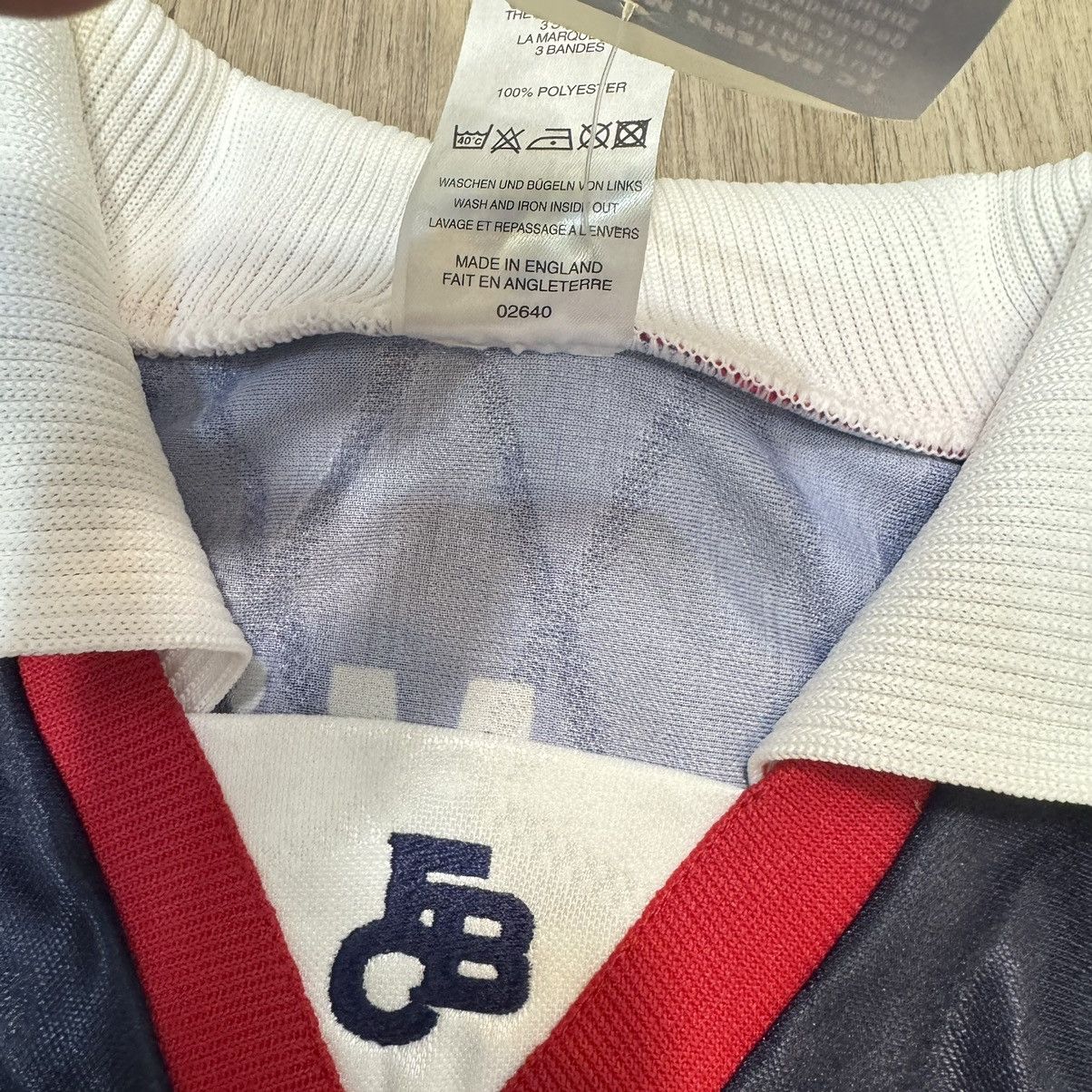 Adidas Bayern Munich 97/98 away shirt#7 Scholl (Bnwt) Size US M / EU 48-50 / 2 - 8 Thumbnail