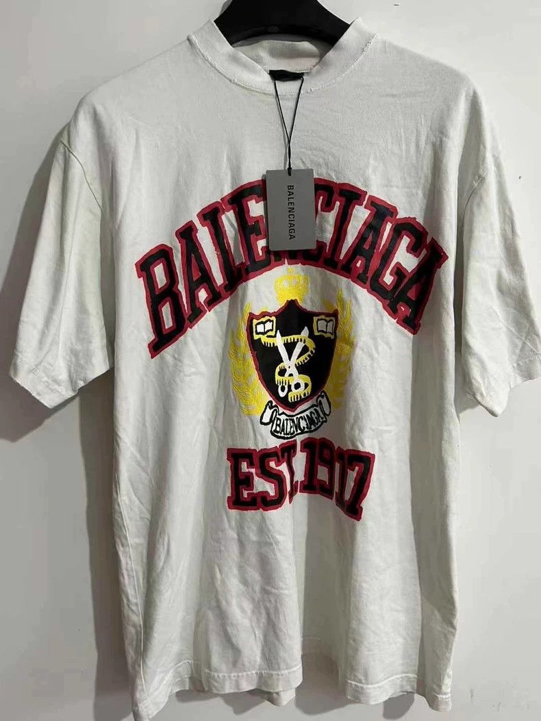 Balenciaga Balenciaga Scissors Short Sleeve Destruction Style Size US XS / EU 42 / 0 - 1 Thumbnail