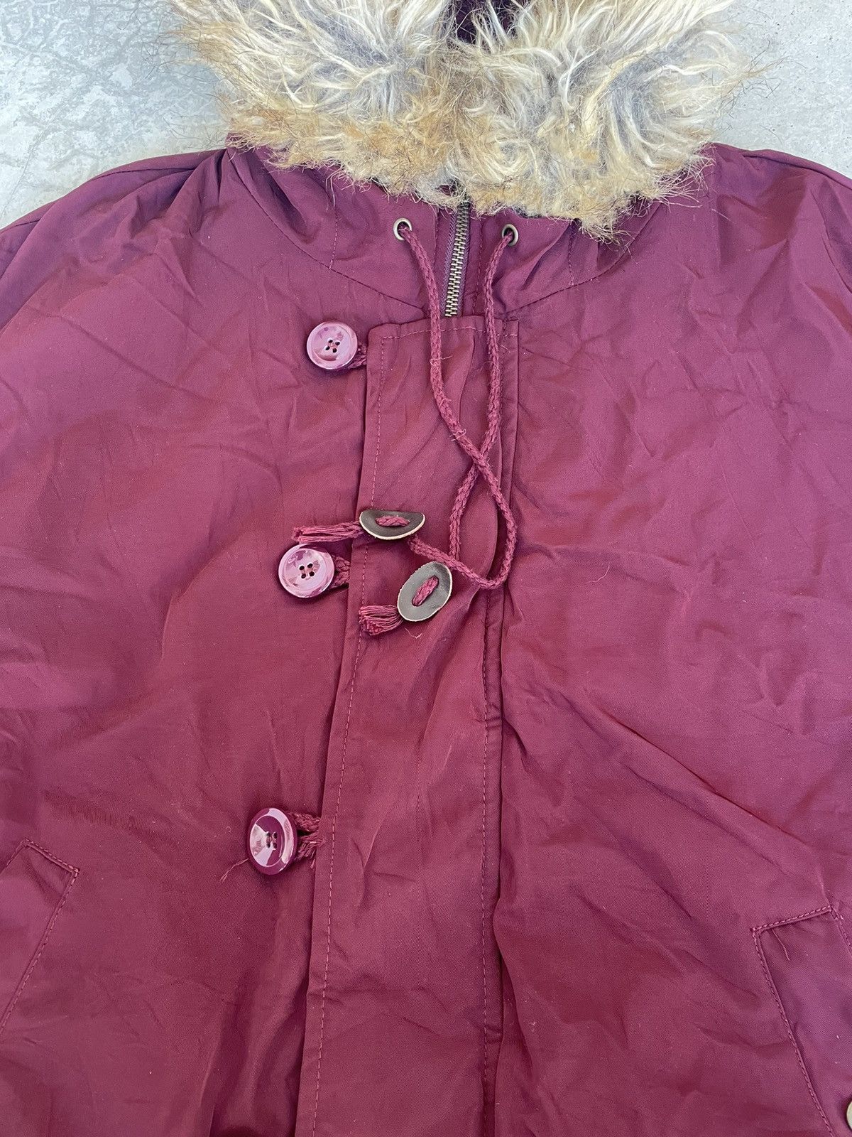 If Six Was Nine Japanese Fur Hood Ifsixwasnine Lgb Styled Bomber Hoodie Size US M / EU 48-50 / 2 - 4 Thumbnail