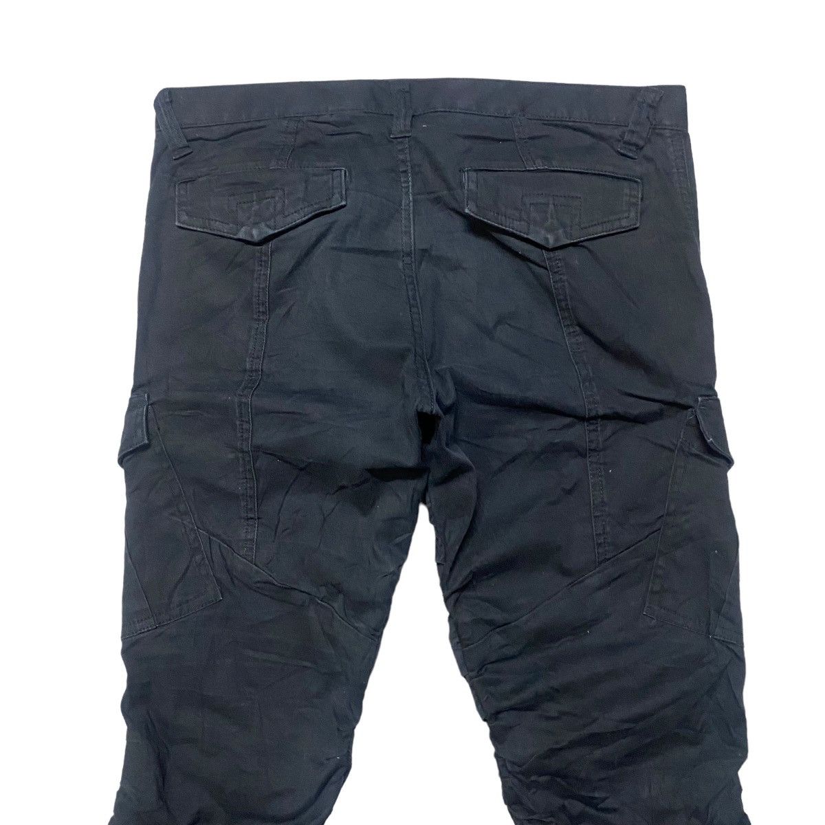Tornado Mart Vintage Tornado Mart Stacked Cargo Flare Pants Size US 31 - 10 Thumbnail
