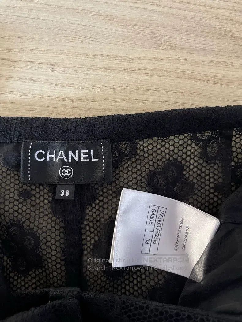 Chanel Chanel Early autumn high-end handicraft workshop 22a black Size 25" / US 0 / IT 36 - 3 Thumbnail