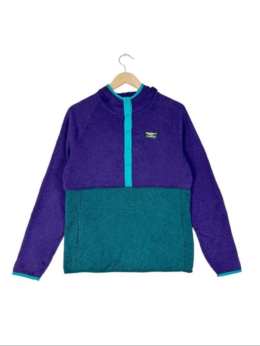 L.L. Bean LL Bean, Fleece Original Colorway 90s Vibe Size US S / EU 44-46 / 1 - 1 Thumbnail