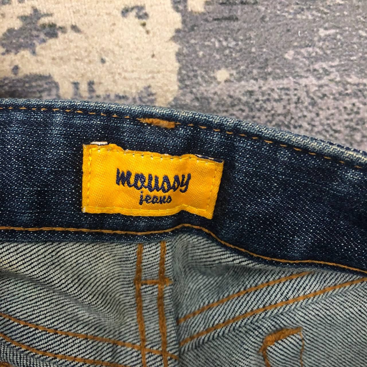 MOUSSY P806 MOUSSY FLARED JAPAN JEANS Size 31" - 4 Thumbnail