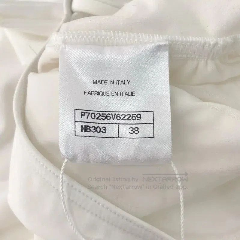 Chanel Chanel White Summer Midi Dress for Women . Size M / US 6-8 / IT 42-44 - 6 Thumbnail